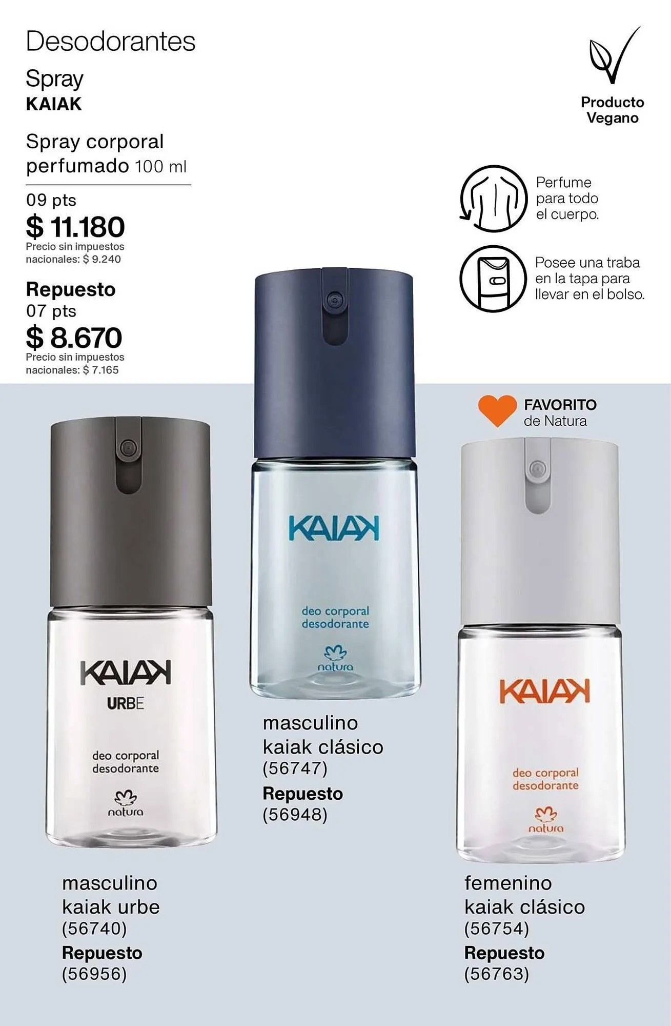 Ofertas de Catálogo Natura 29 de mayo al 30 de junio 2025 - Página 212 del catálogo