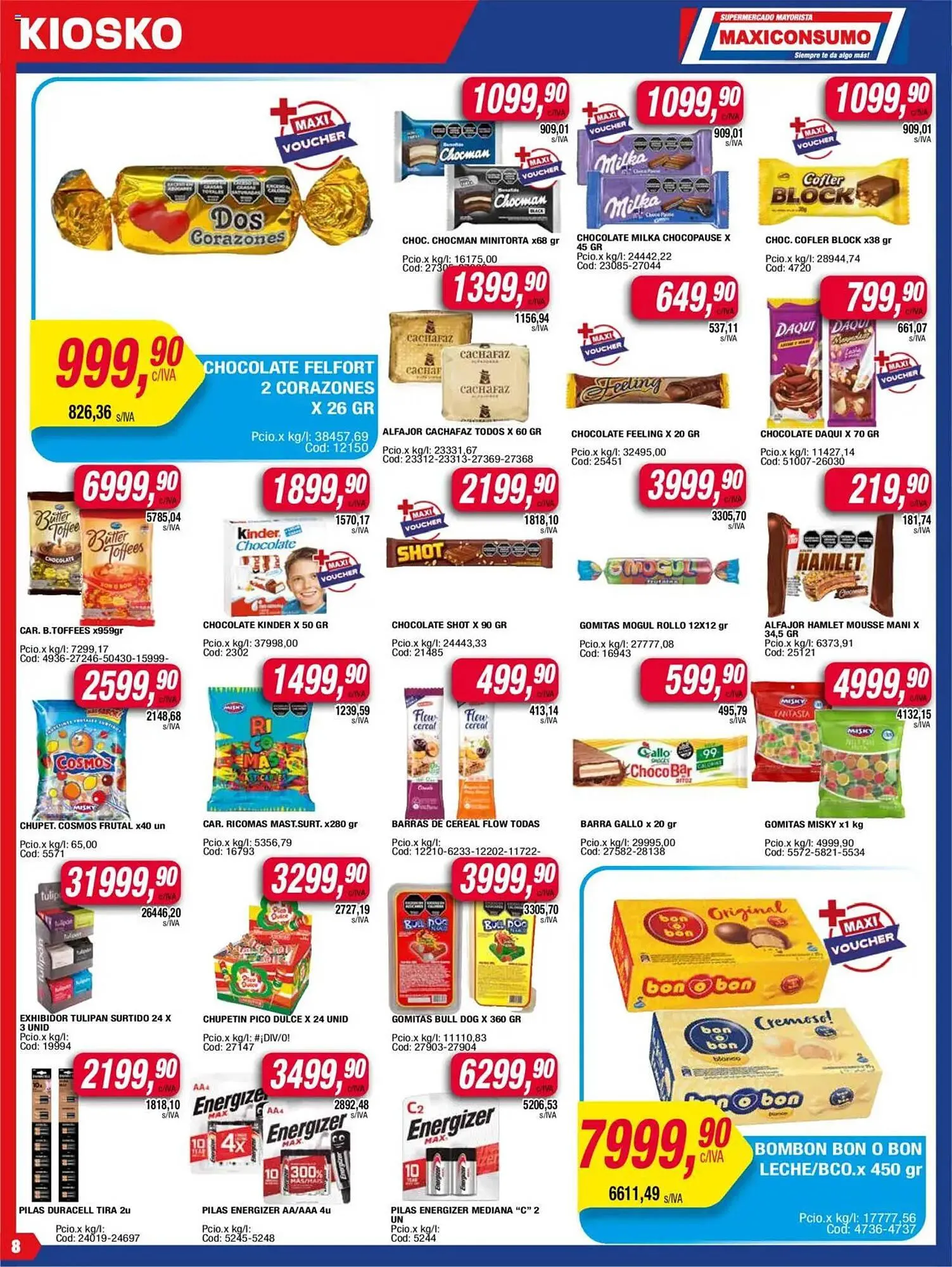 Ofertas de Catálogo Maxiconsumo 26 de mayo al 2 de junio 2025 - Página 8 del catálogo