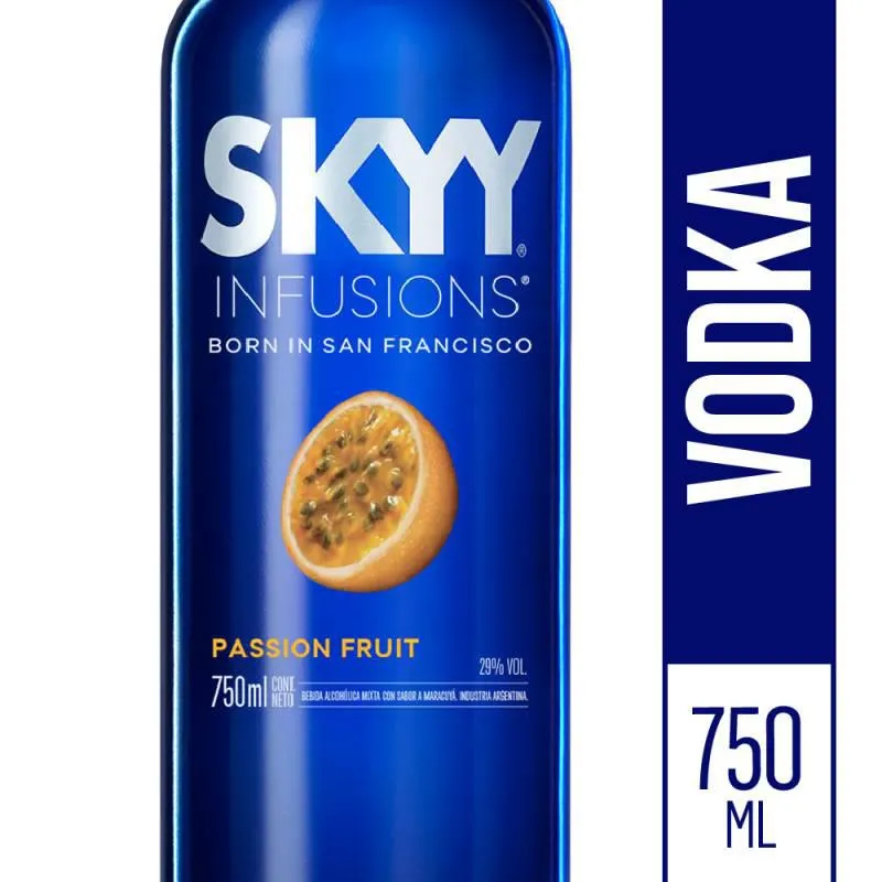 Vodka Passionfruit Skyy x 750 cc.