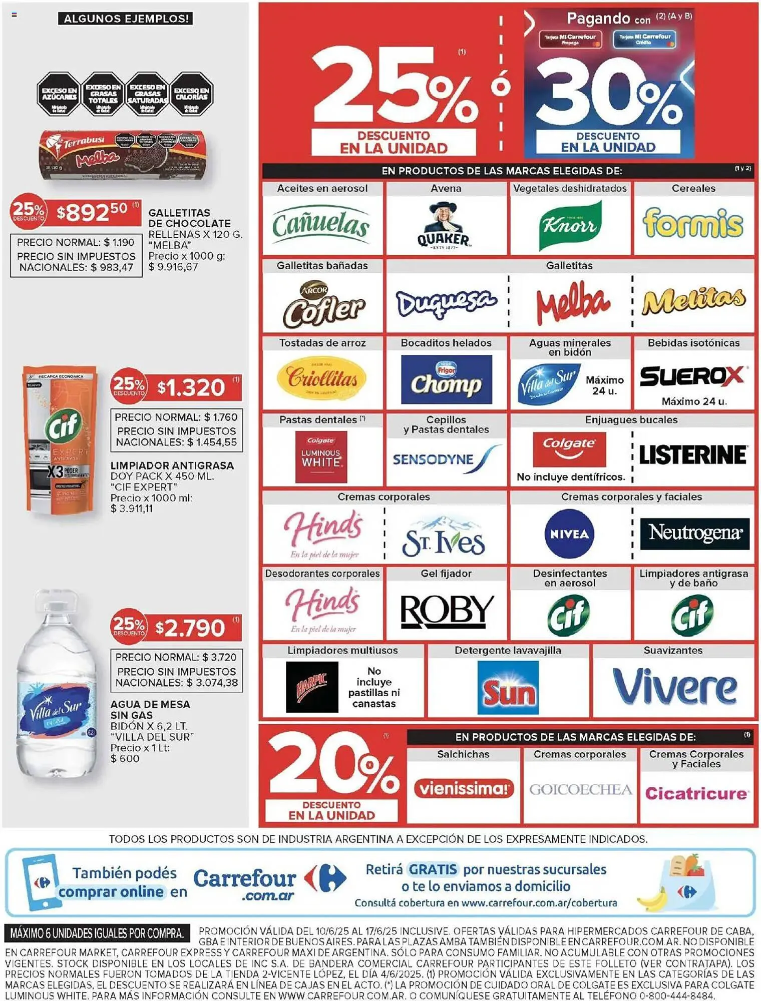 Ofertas de Catálogo Carrefour 10 de junio al 17 de junio 2025 - Página 12 del catálogo