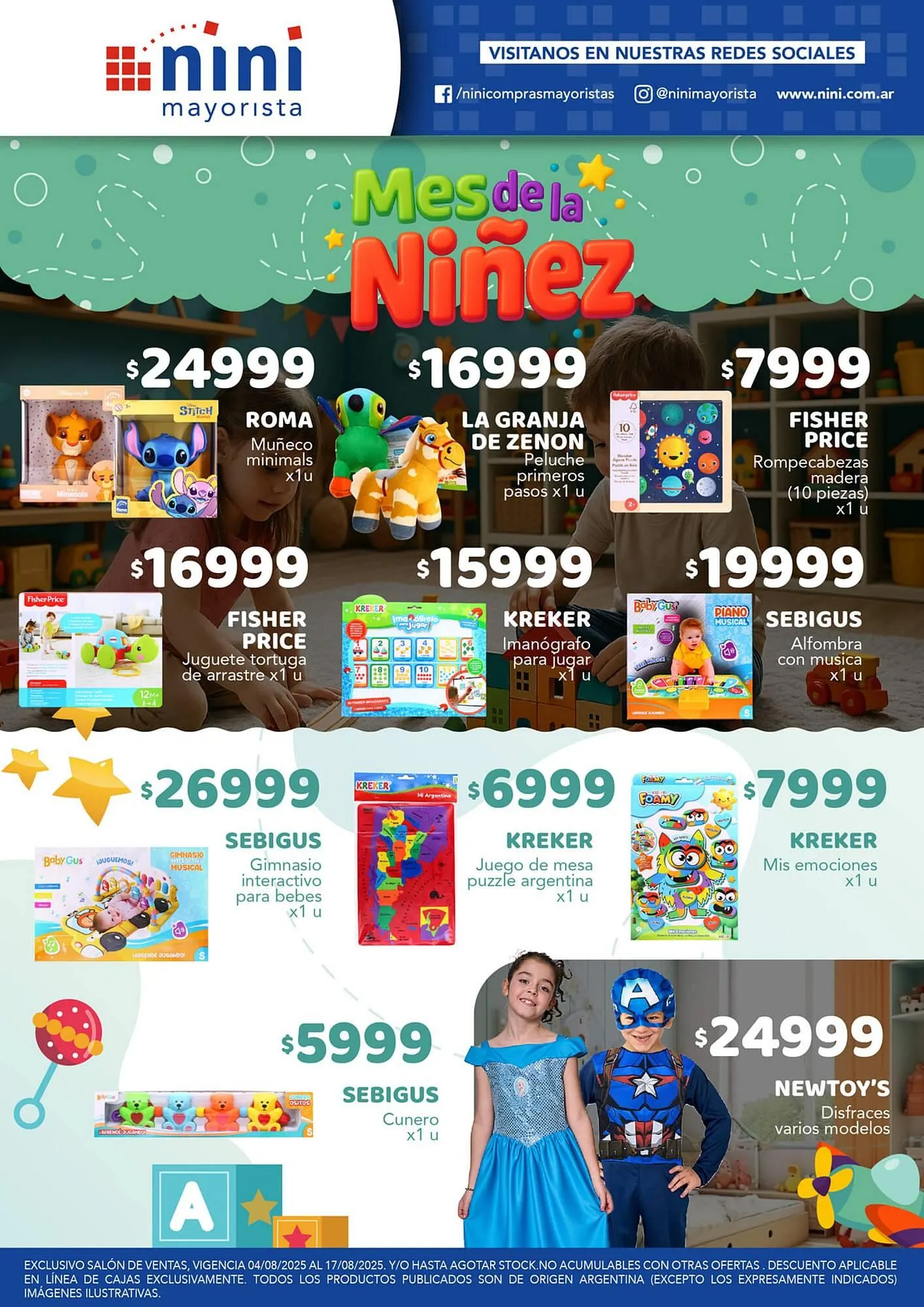 Ofertas de Catálogo Nini Mayorista 4 de agosto al 17 de agosto 2025 - Página 4 del catálogo