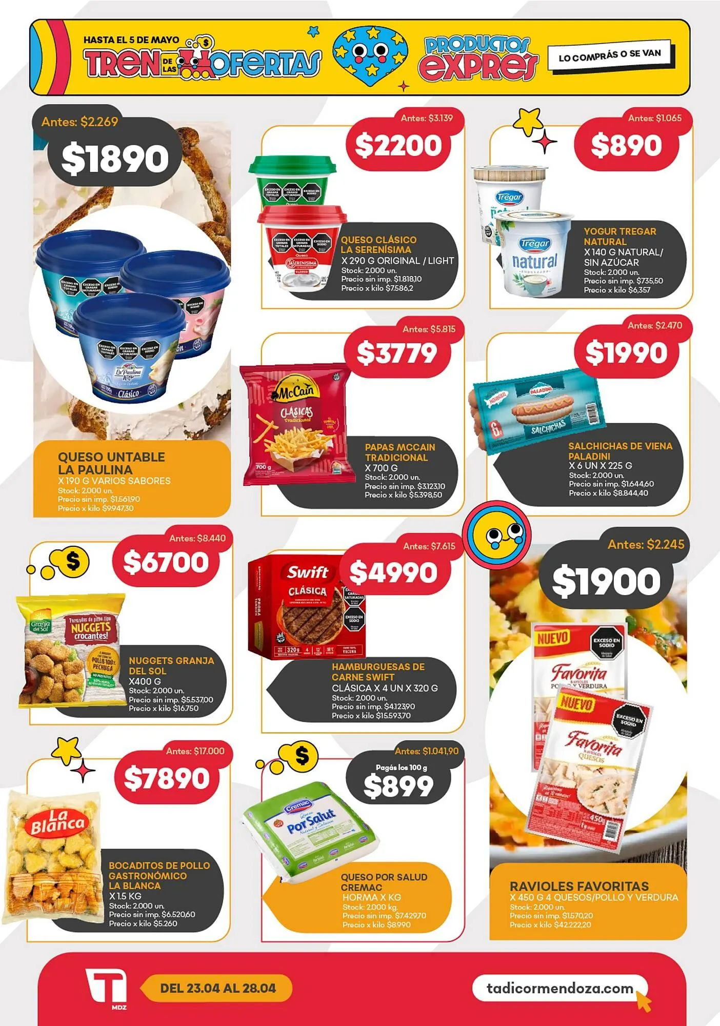 Ofertas de Catálogo Supermercados Tadicor 22 de abril al 28 de abril 2026 - Página 5 del catálogo