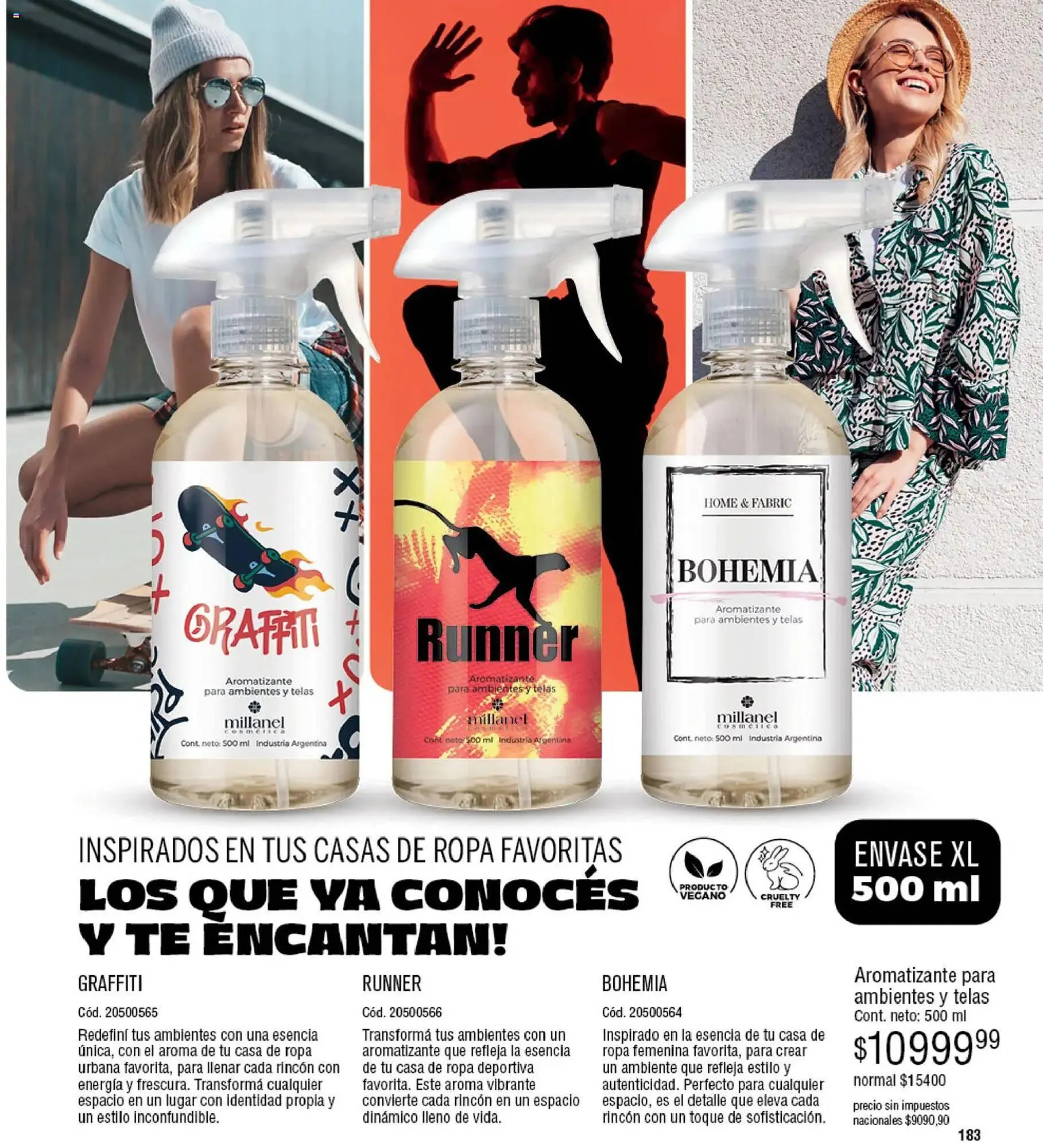 Ofertas de Catálogo Millanel Cosmética 30 de marzo al 27 de abril 2026 - Página 183 del catálogo