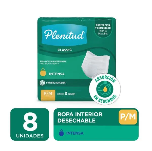 30244025 Plenitud Ropa Int Classic P/m X8u.