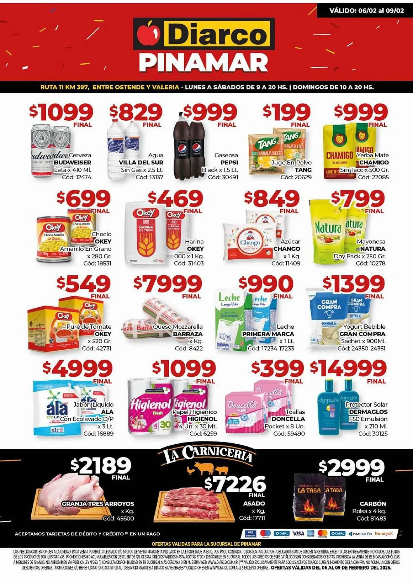 Ofertas de Catálogo Diarco 7 de febrero al 9 de febrero 2025 - Página 1 del catálogo