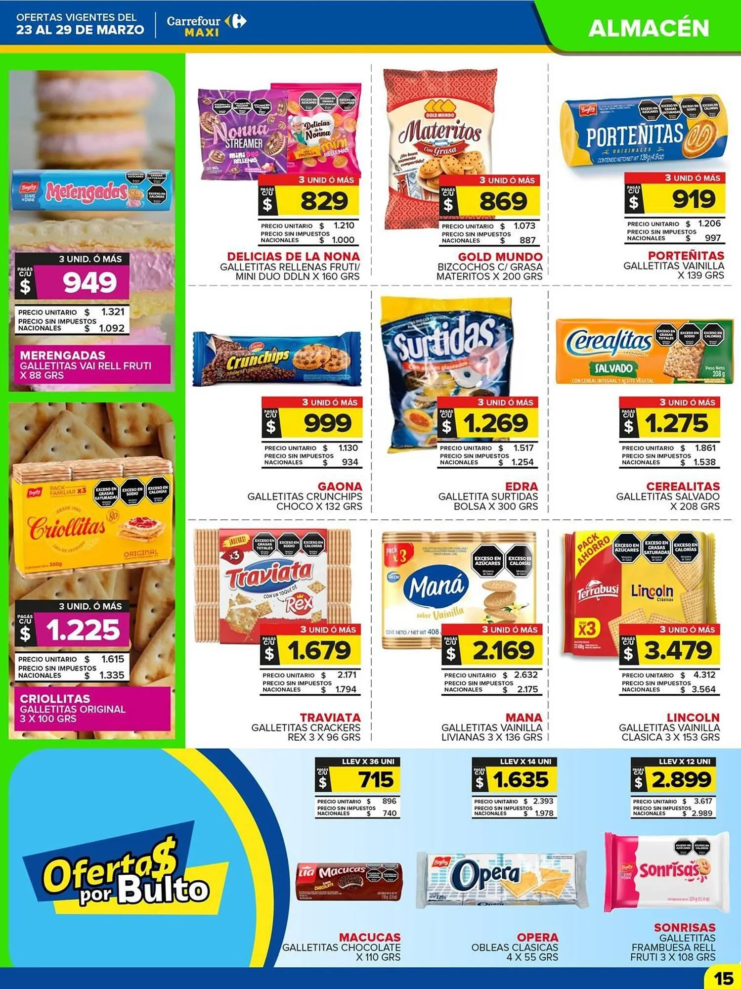 Ofertas de Folleto Carrefour Maxi 23 de marzo al 29 de marzo 2026 - Página 15 del catálogo
