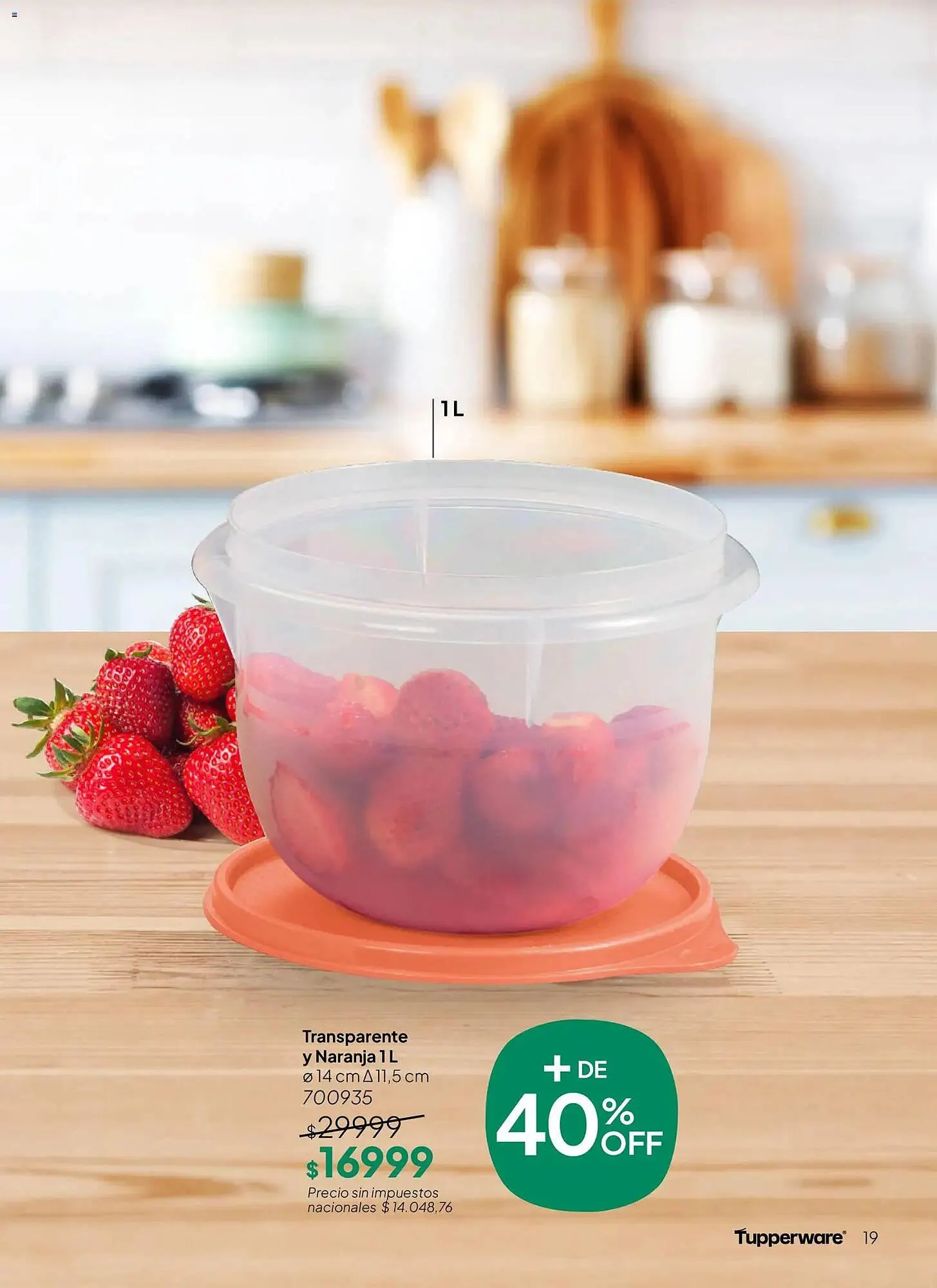 Ofertas de Folleto Tupperware 10 de noviembre al 24 de noviembre 2025 - Página 19 del catálogo