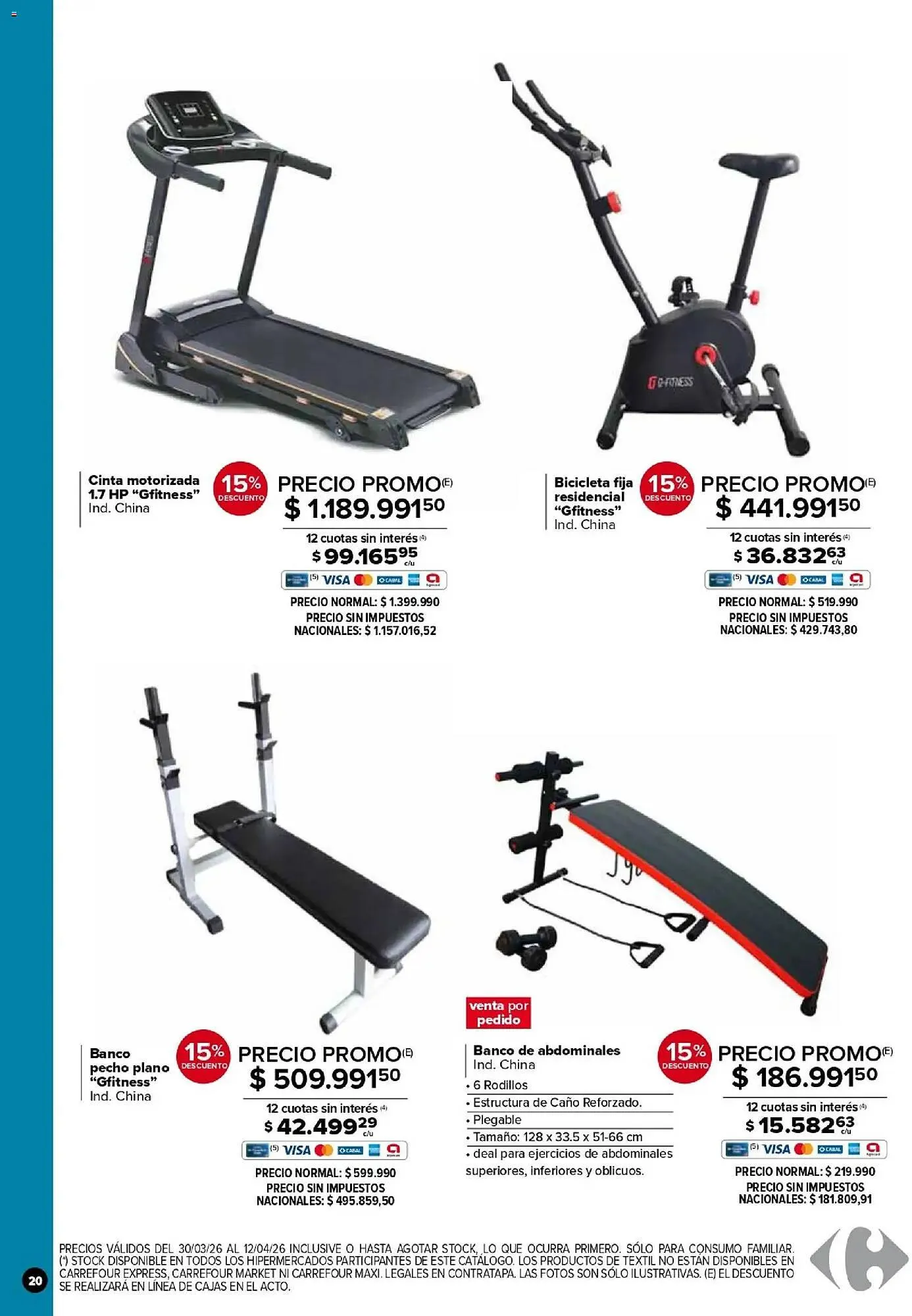 Ofertas de Catálogo Carrefour 30 de marzo al 13 de abril 2026 - Página 20 del catálogo