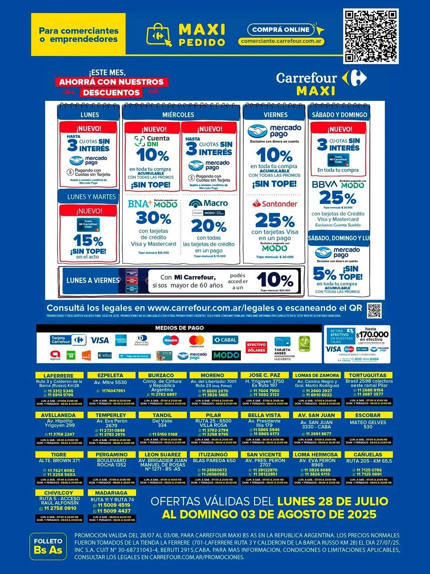 Ofertas de Catálogo Carrefour Maxi 28 de julio al 3 de agosto 2025 - Página 24 del catálogo
