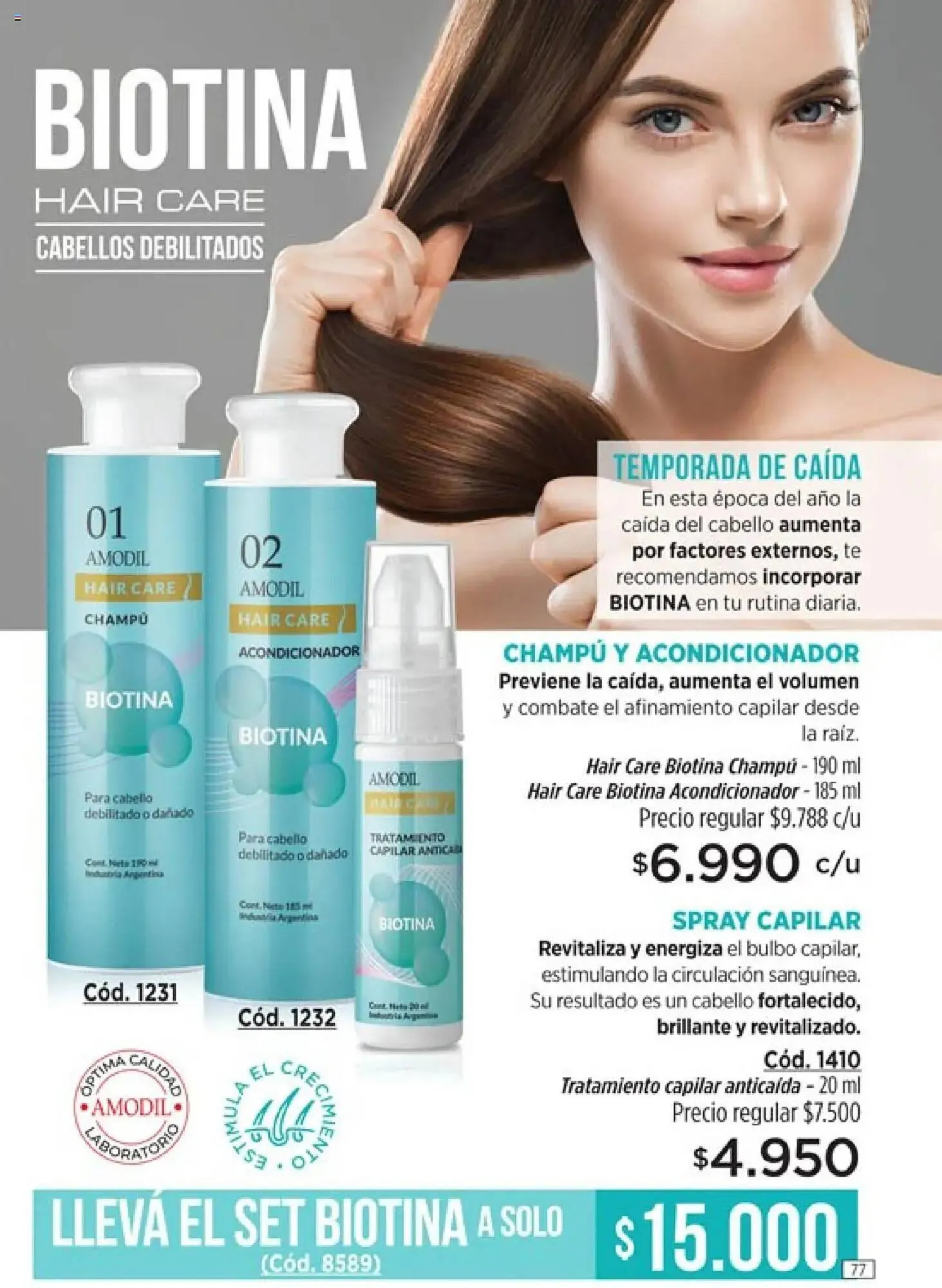 Ofertas de Catálogo Amodil 3 de mayo al 18 de mayo 2025 - Página 77 del catálogo