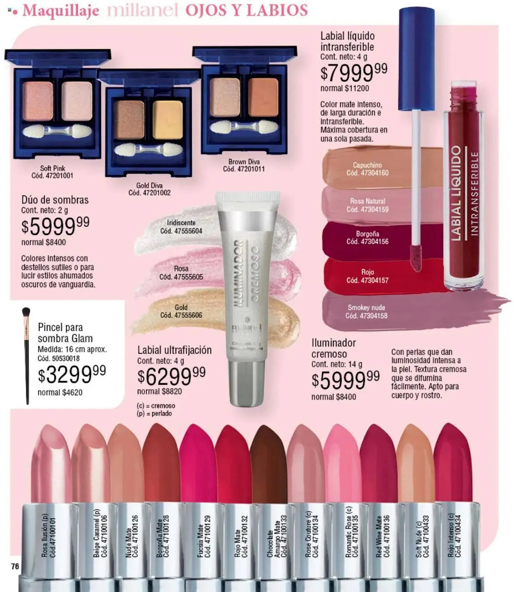Ofertas de Catálogo Millanel Cosmética 28 de abril al 25 de mayo 2025 - Página 76 del catálogo