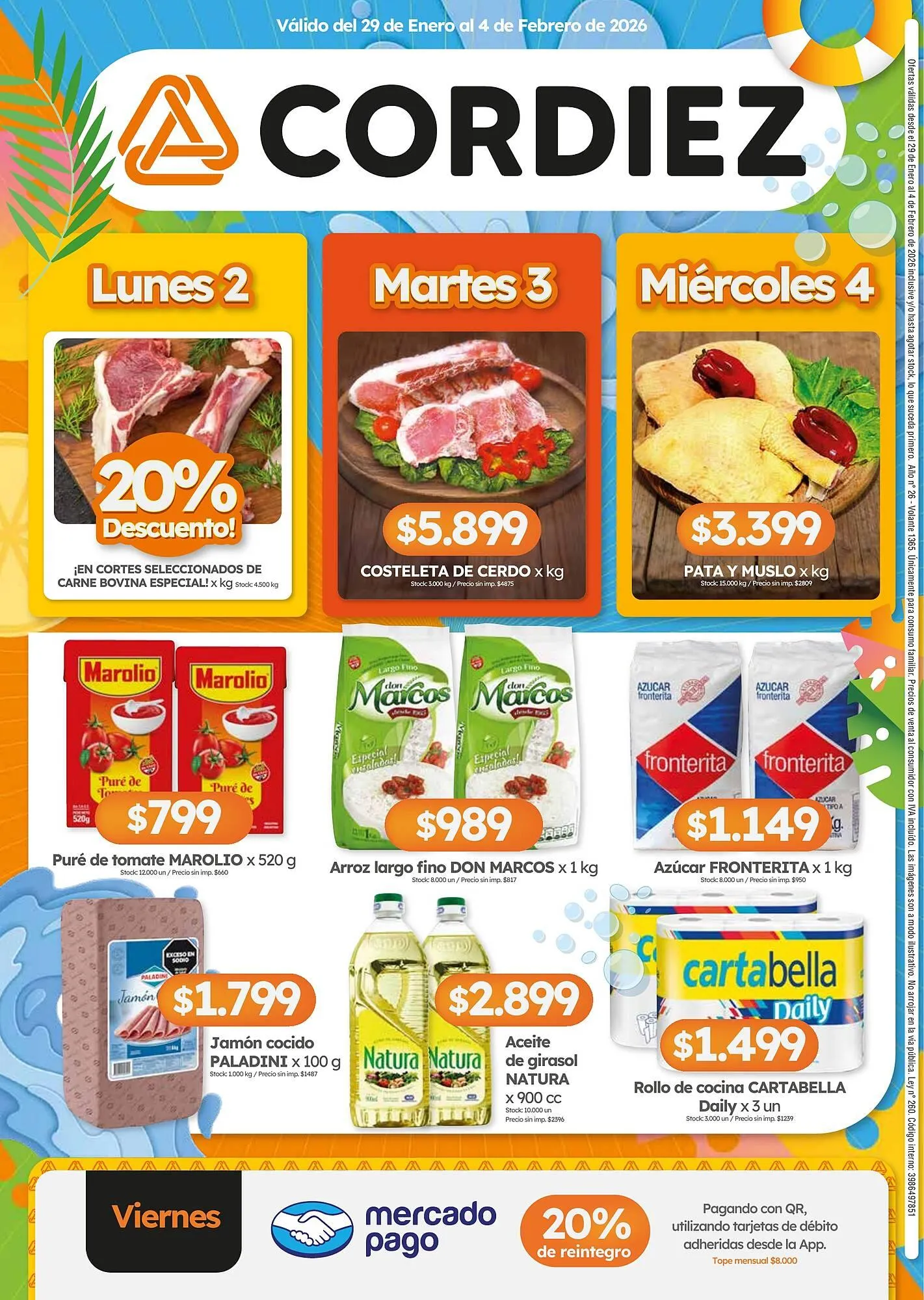 Ofertas de Folleto Cordiez 29 de enero al 4 de febrero 2026 - Página 12 del catálogo