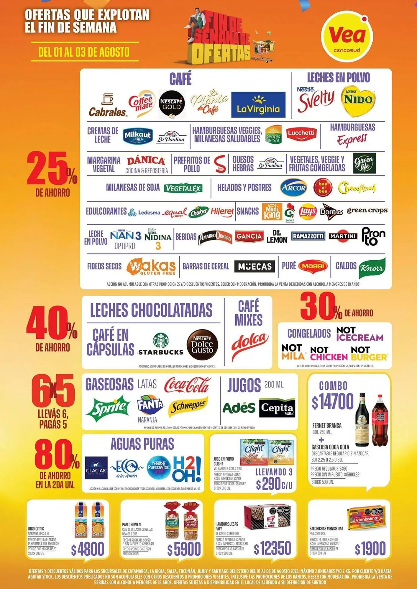 Ofertas de Catálogo Supermercados Vea 1 de agosto al 3 de agosto 2025 - Página 4 del catálogo