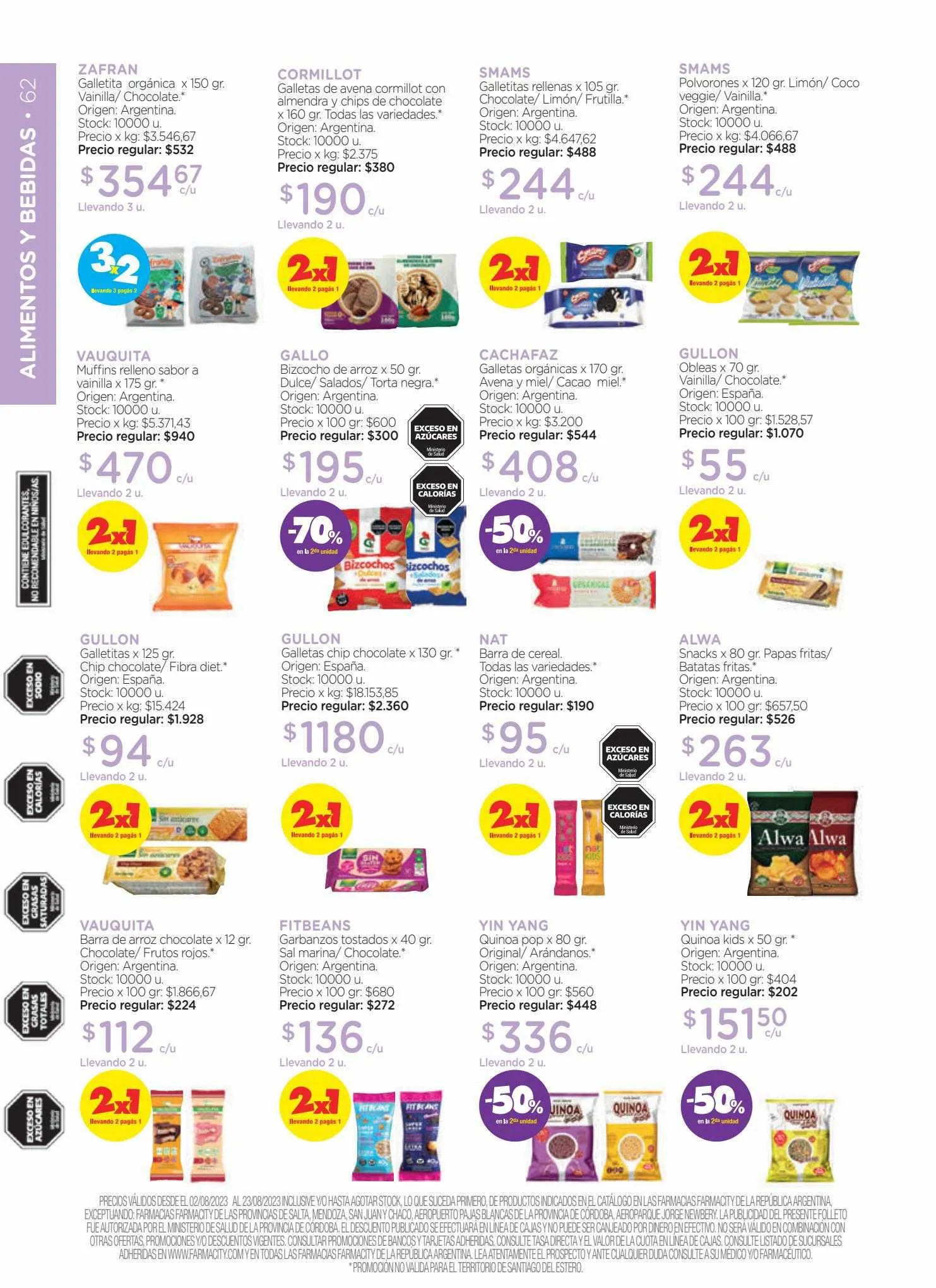 Ofertas de Catálogo Farmacity 1 de junio al 30 de septiembre 2023 - Página 62 del catálogo