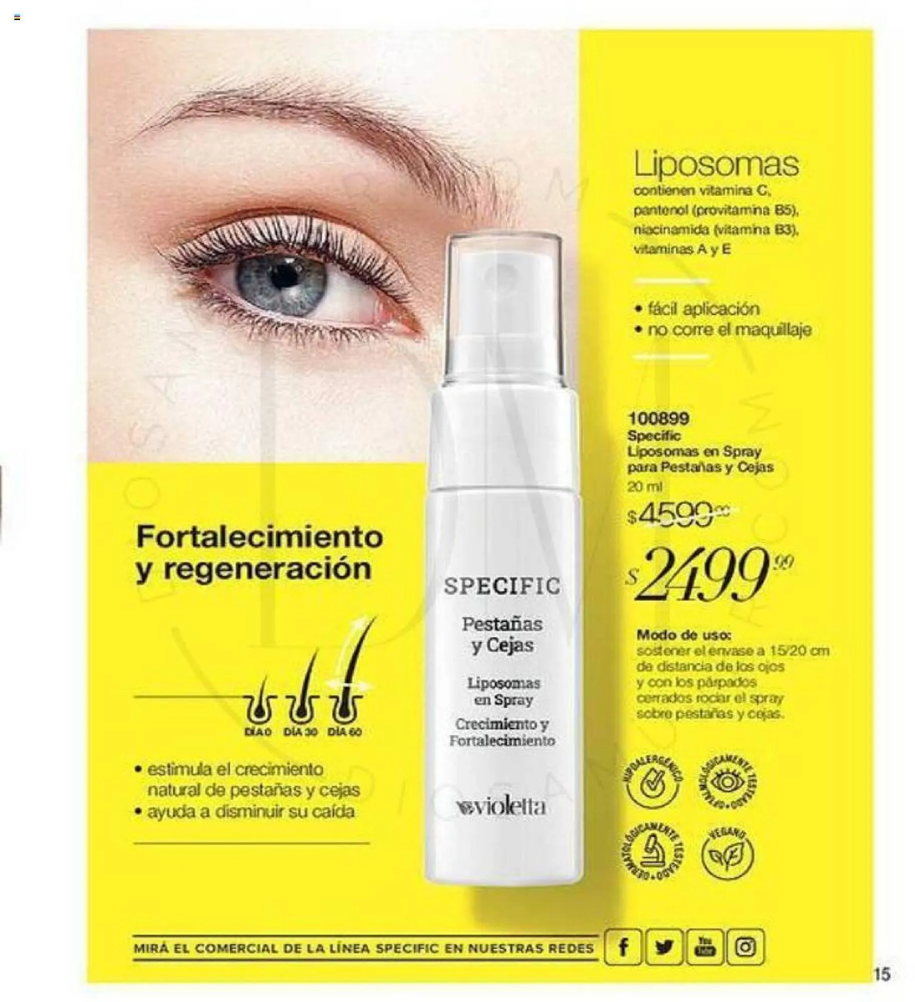 Ofertas de Catálogo Violetta Cosméticos 26 de septiembre al 9 de octubre 2023 - Página 15 del catálogo