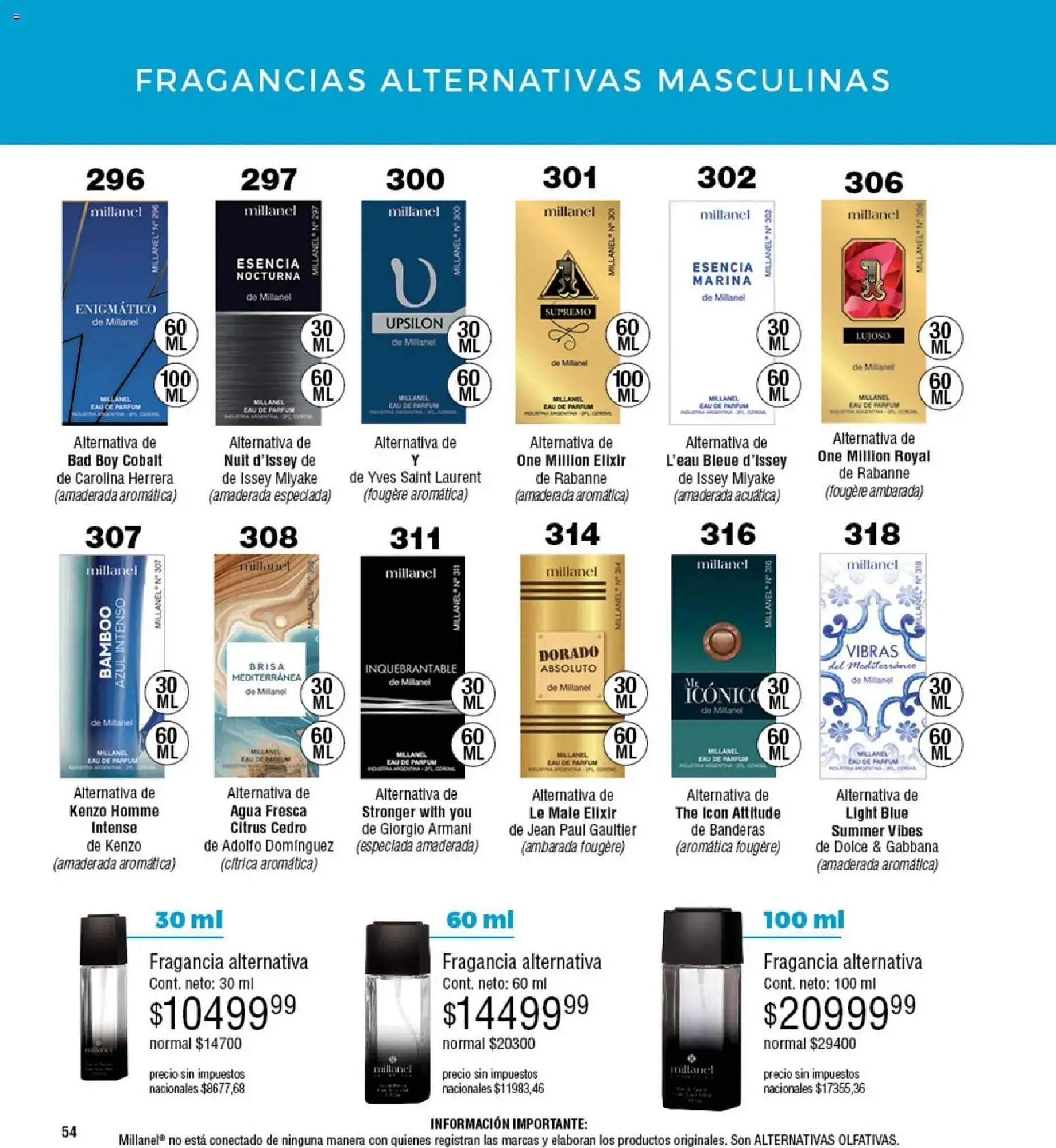 Ofertas de Catálogo Millanel Cosmética 2 de febrero al 2 de marzo 2026 - Página 54 del catálogo