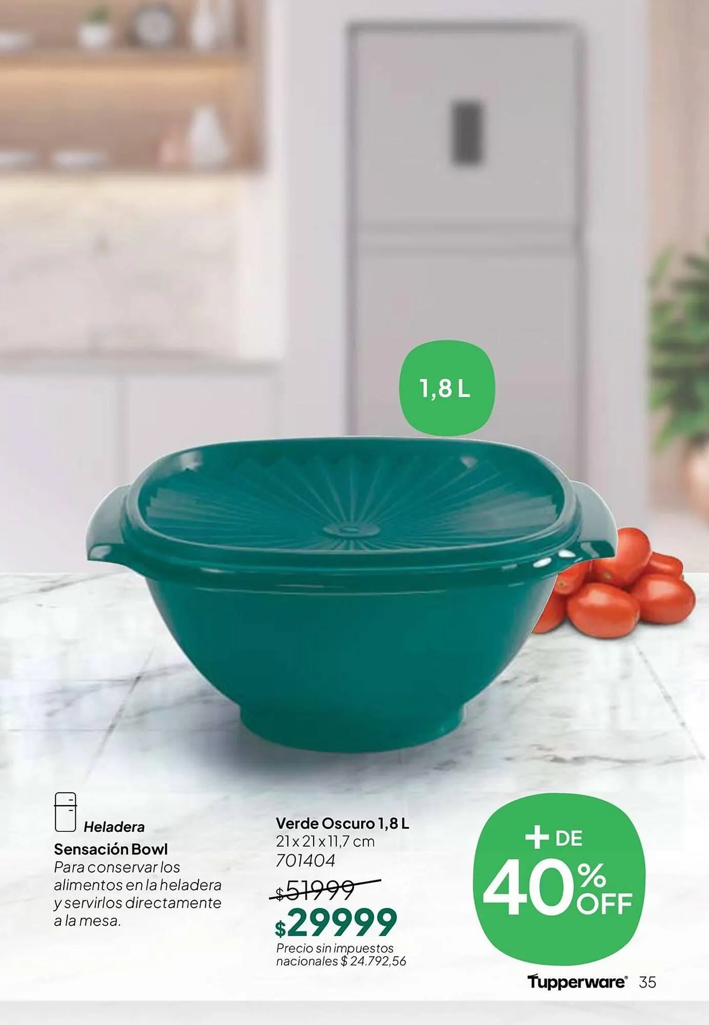 Ofertas de Folleto Tupperware 1 de abril al 30 de abril 2026 - Página 36 del catálogo