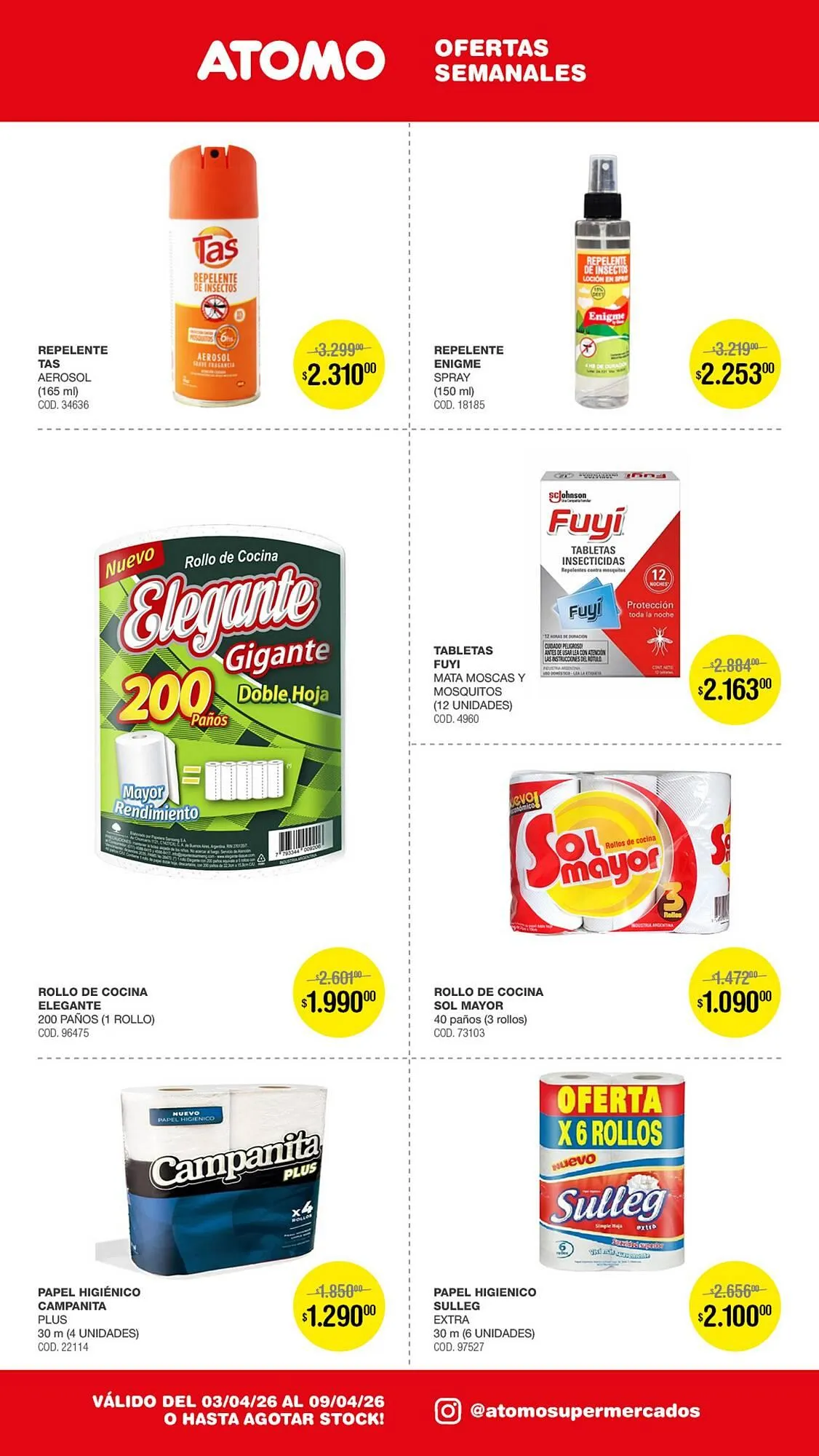 Ofertas de Catálogo Atomo Conviene 3 de abril al 9 de abril 2026 - Página 6 del catálogo