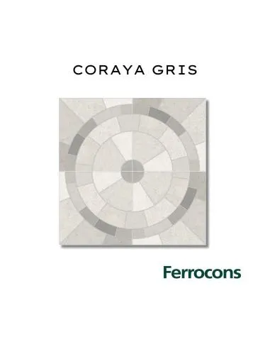 ALBERDI CORAYA GRIS 46X46