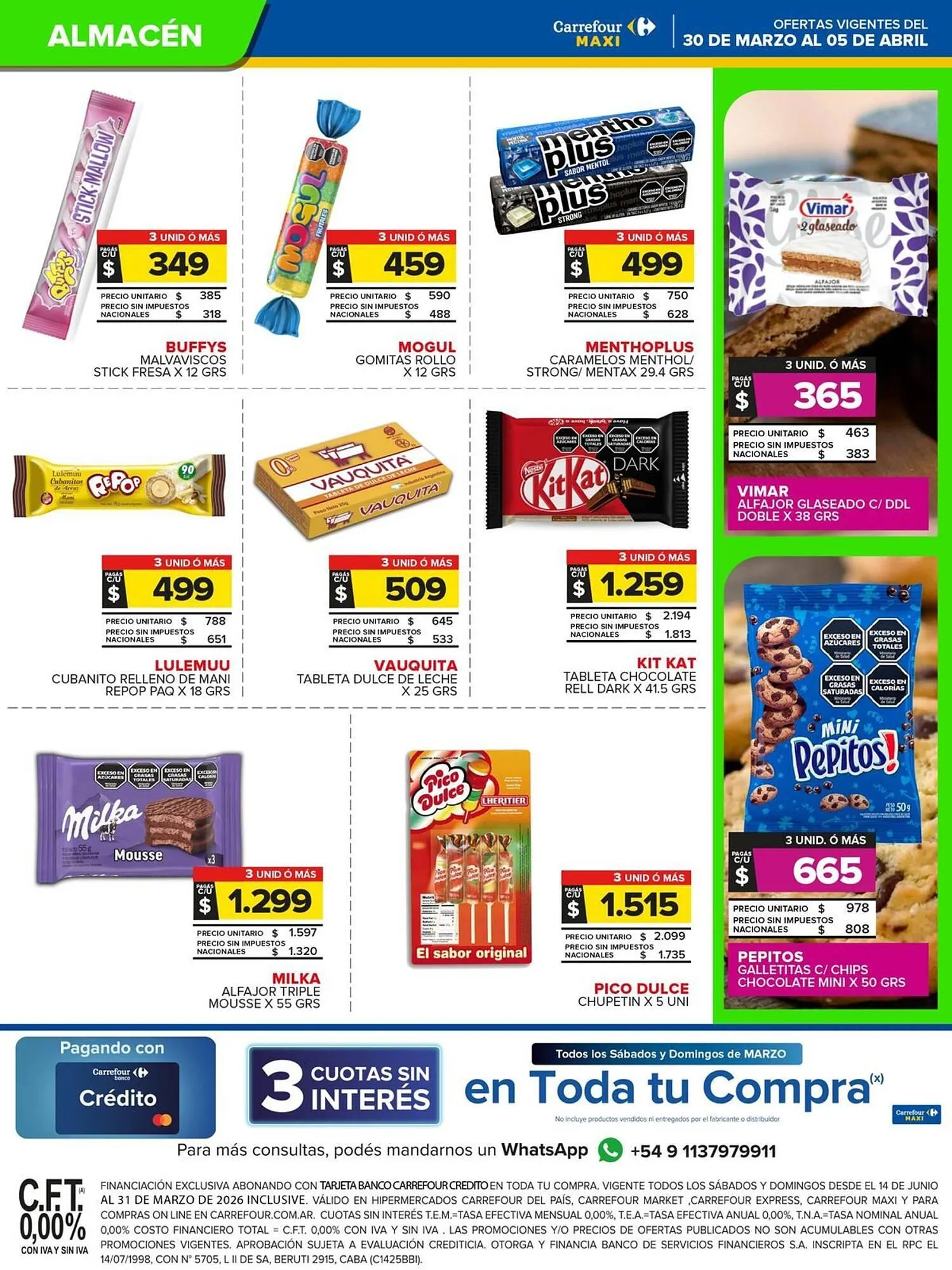Ofertas de Folleto Carrefour Maxi 30 de marzo al 6 de abril 2026 - Página 22 del catálogo