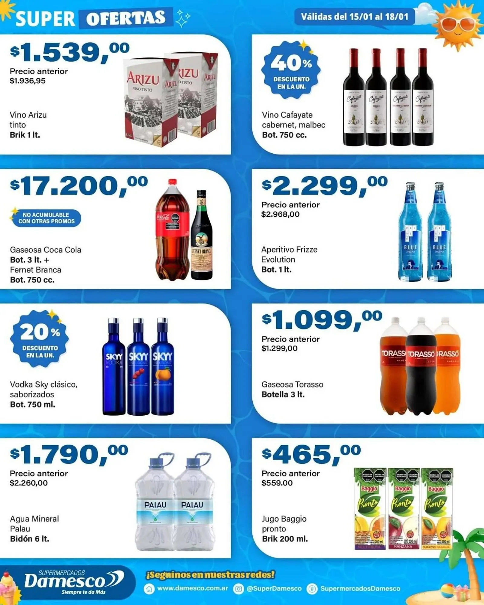 Ofertas de Catálogo Supermercados Damesco 15 de enero al 18 de enero 2026 - Página 3 del catálogo
