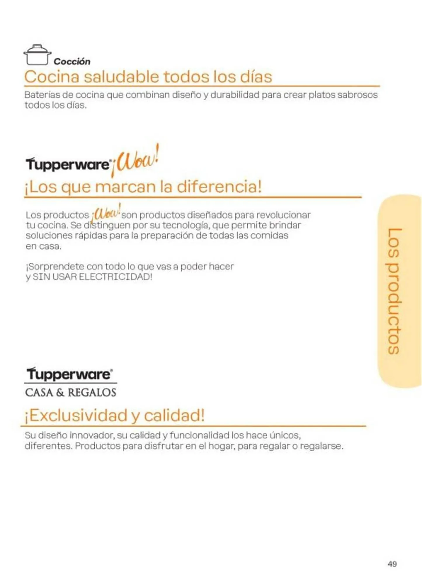 Ofertas de Catálogo Tupperware 25 de marzo al 31 de marzo 2025 - Página 49 del catálogo