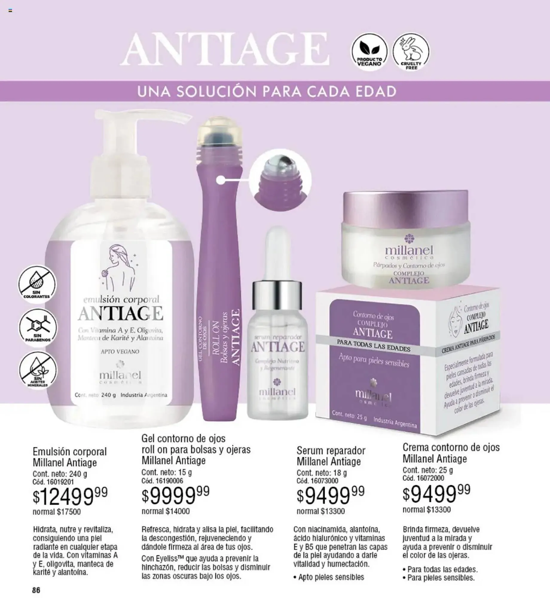 Ofertas de Catálogo Millanel Cosmética 23 de junio al 21 de julio 2025 - Página 86 del catálogo