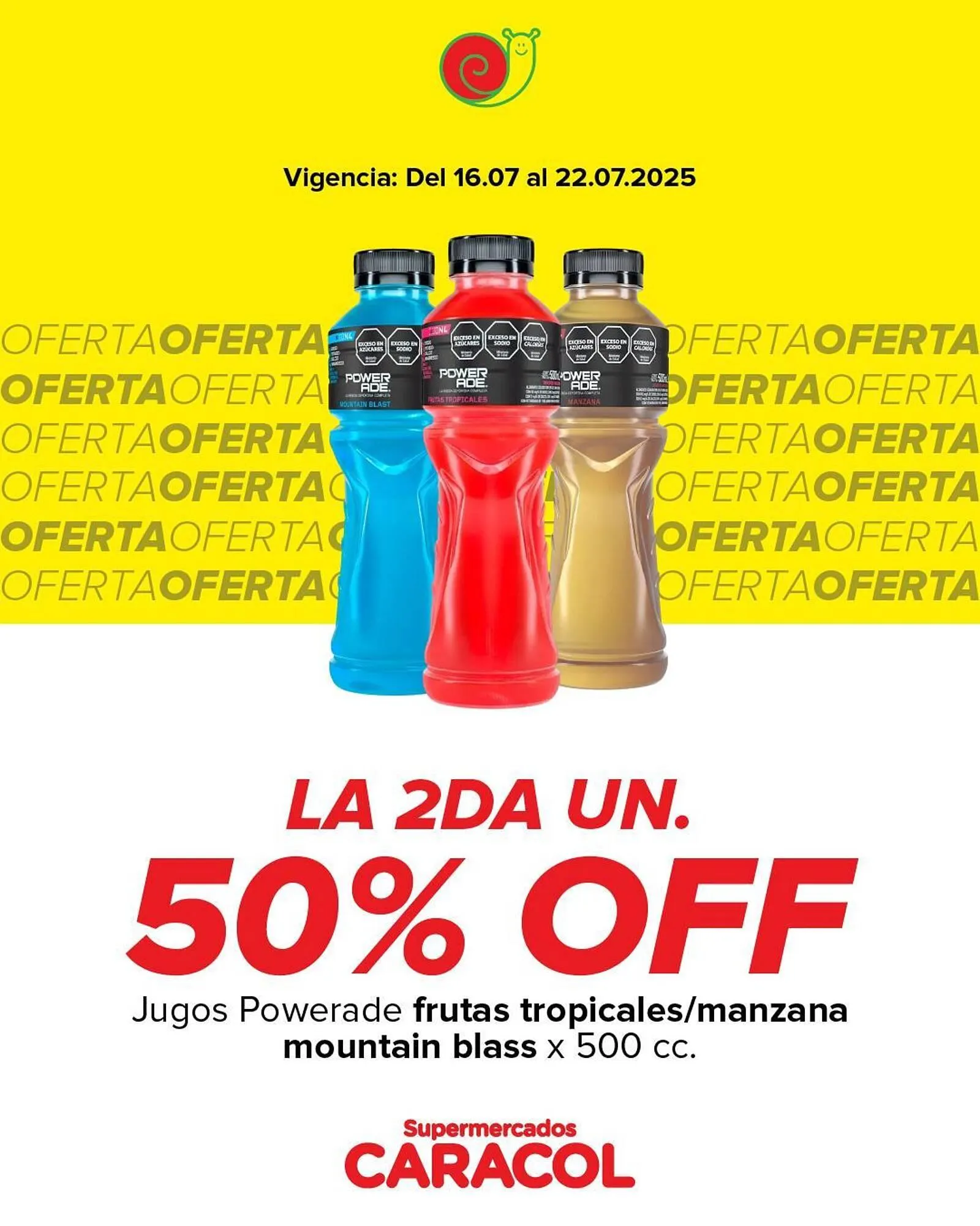 Ofertas de Catálogo Supermercados Caracol 16 de julio al 21 de julio 2025 - Página 3 del catálogo