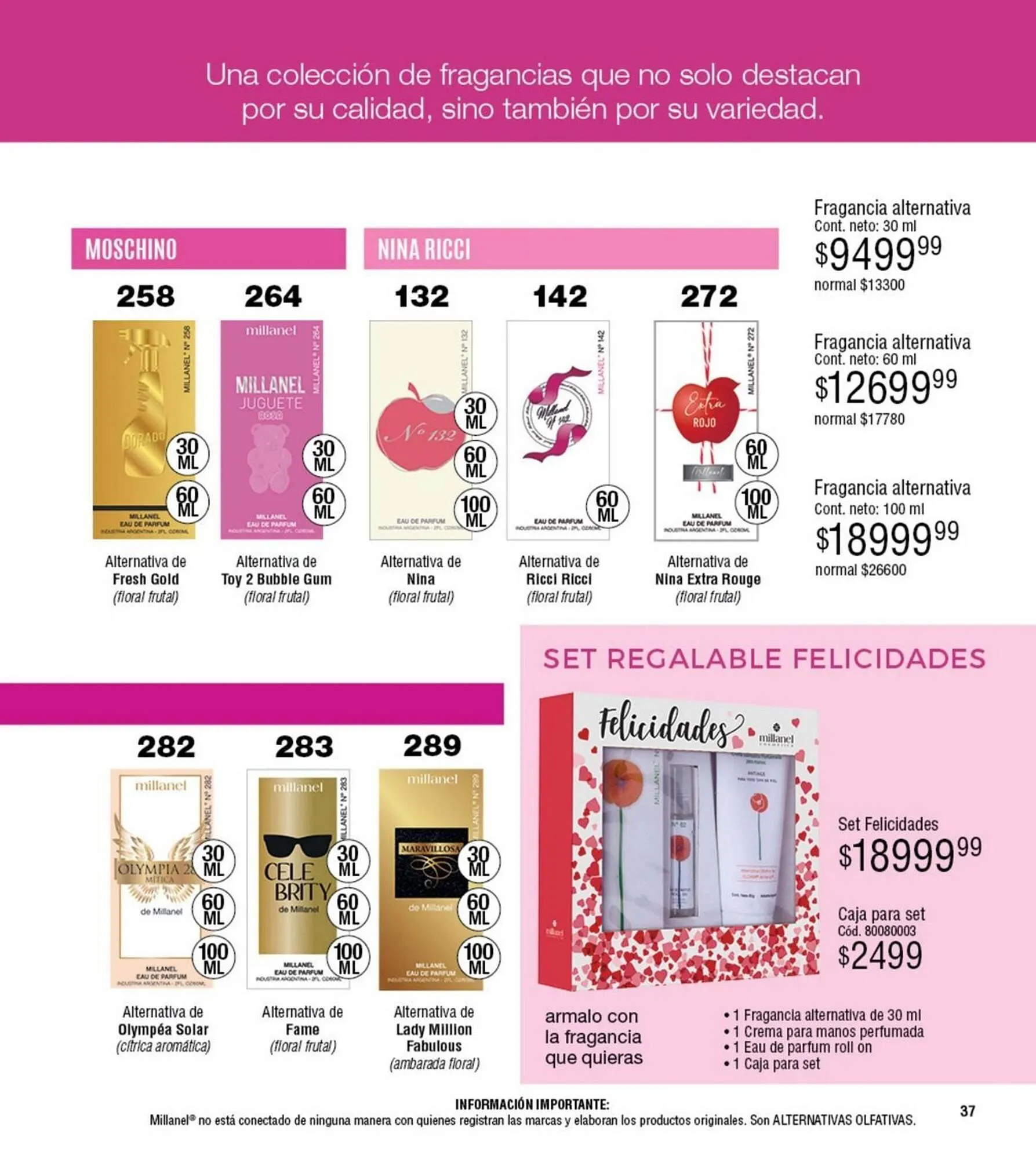 Ofertas de Catálogo Millanel Cosmética 3 de marzo al 30 de marzo 2025 - Página 37 del catálogo