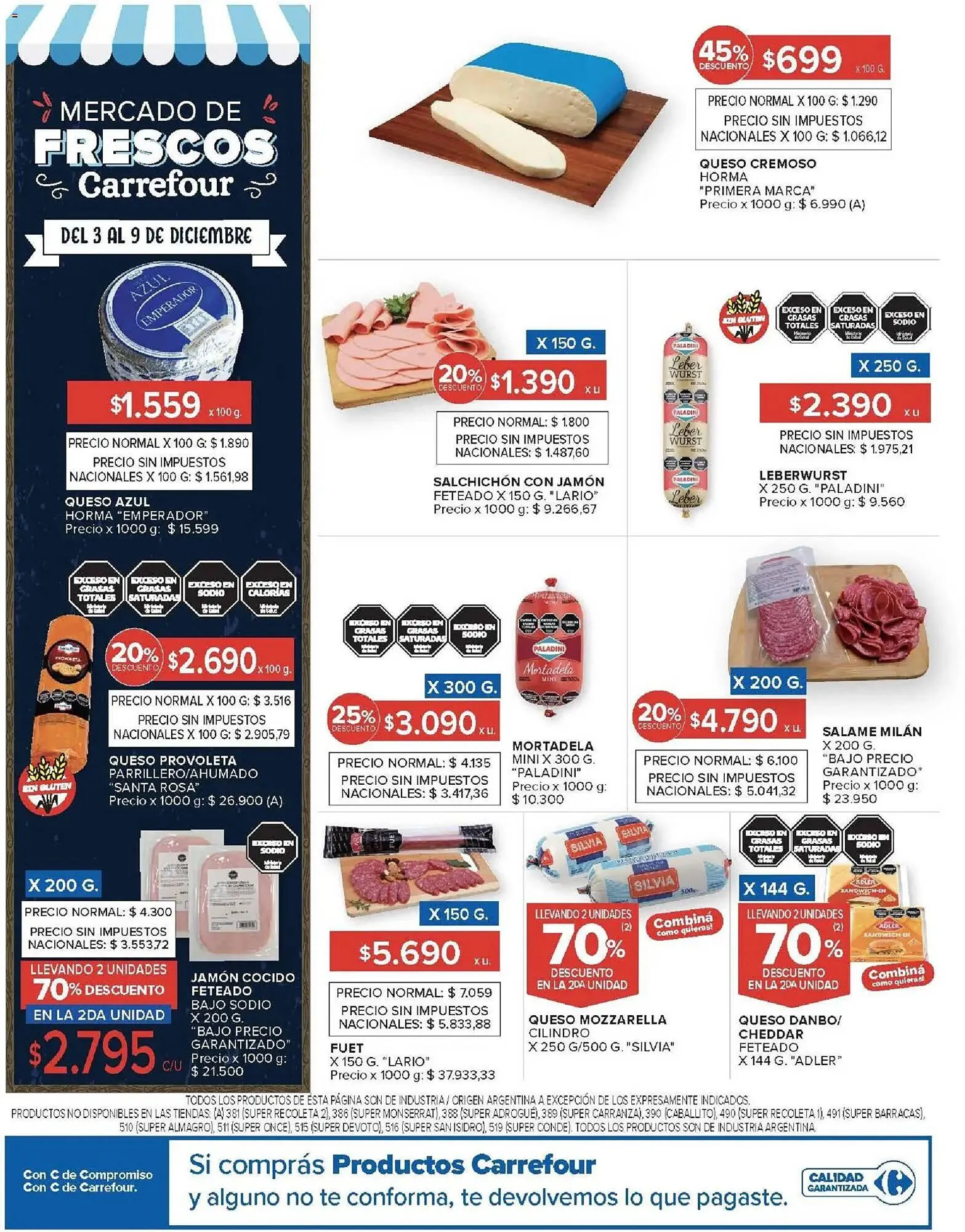 Ofertas de Folleto Carrefour Market 3 de diciembre al 9 de diciembre 2025 - Página 18 del catálogo