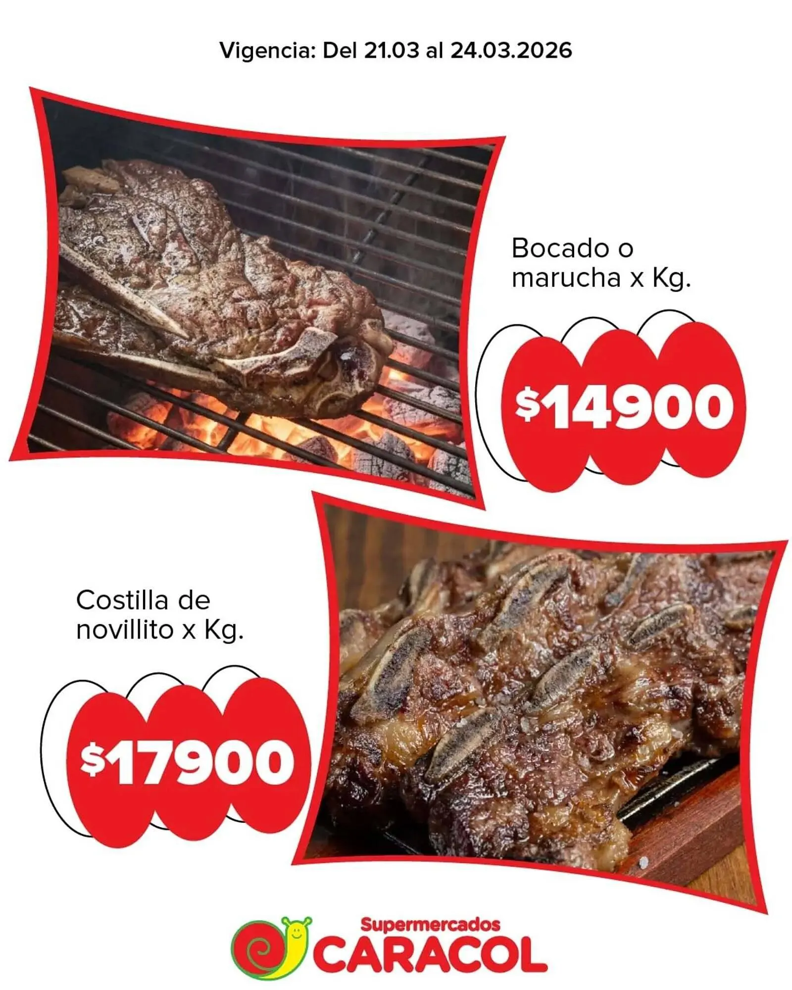 Ofertas de Catálogo Supermercados Caracol 21 de marzo al 25 de marzo 2026 - Página 2 del catálogo