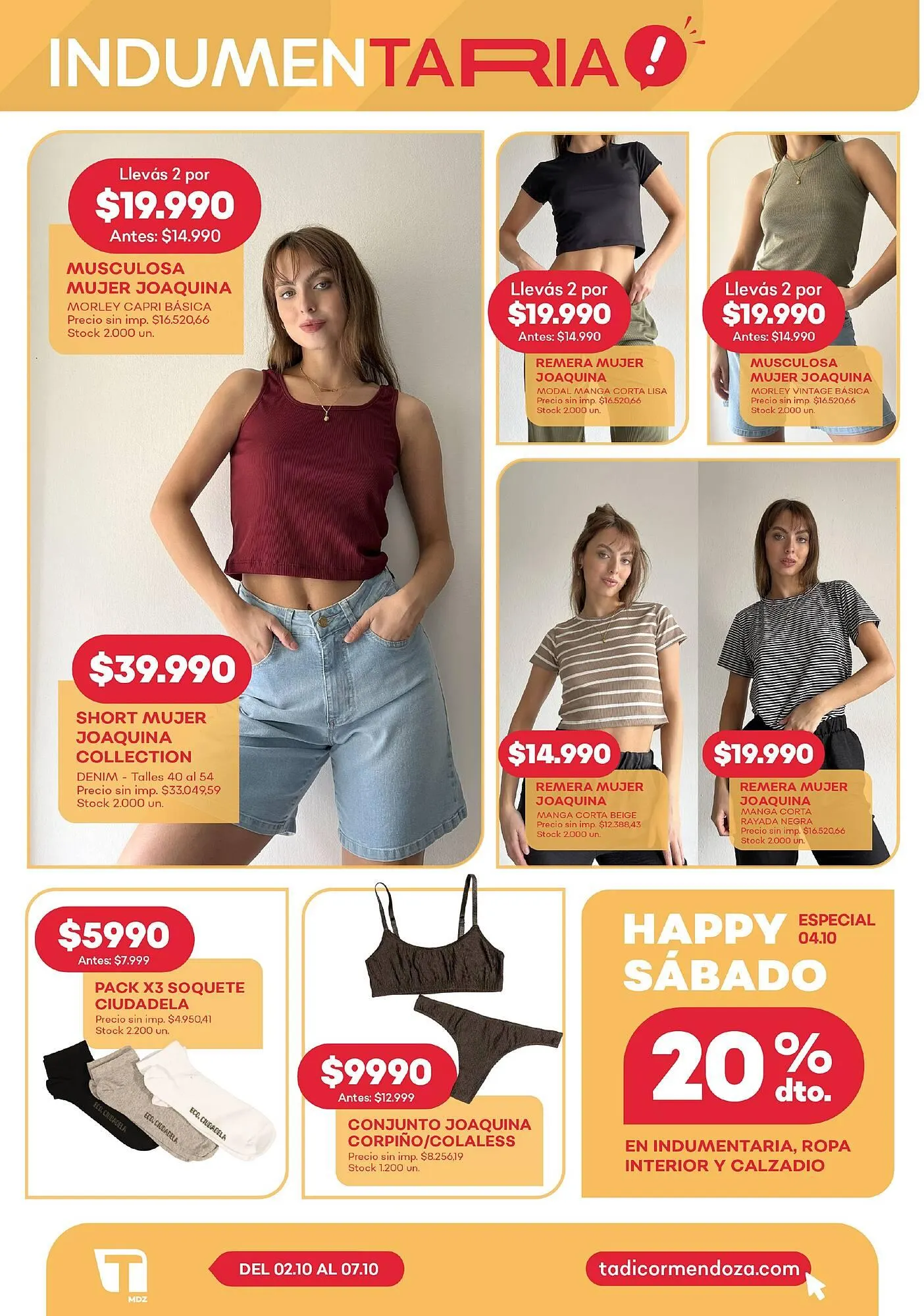 Ofertas de Catálogo Supermercados Tadicor 2 de octubre al 9 de octubre 2025 - Página 12 del catálogo