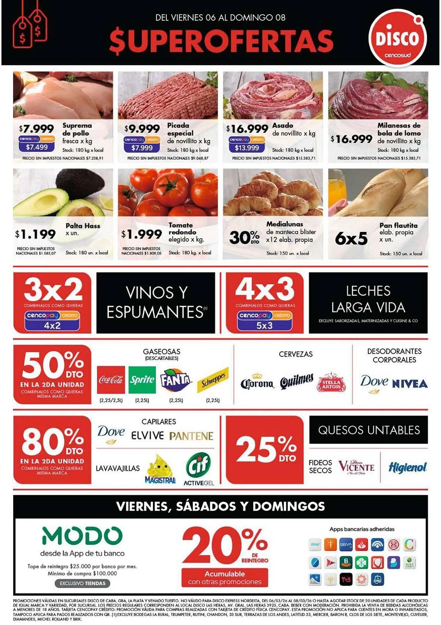 Ofertas de Folleto Disco 6 de marzo al 8 de marzo 2026 - Página 1 del catálogo