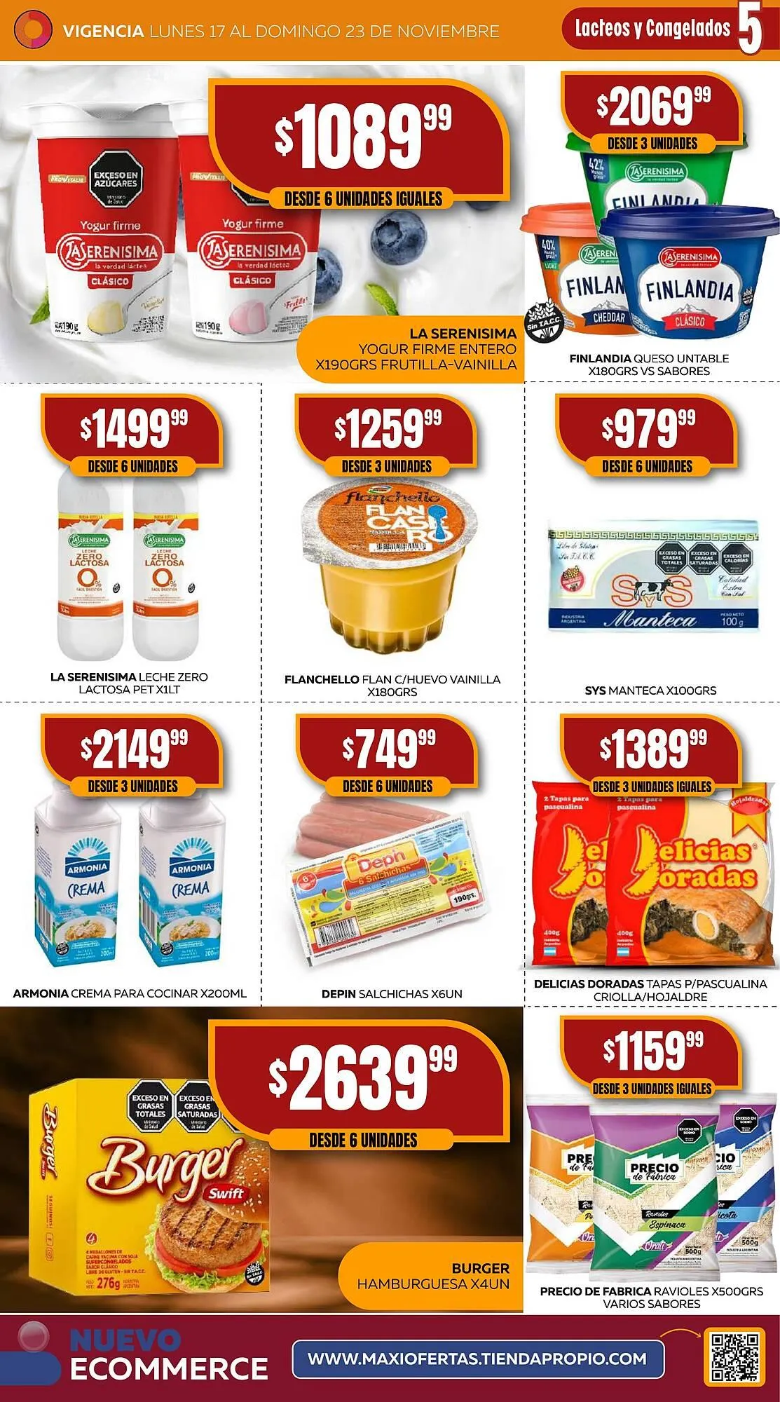 Ofertas de Catálogo Maxi Ofertas 17 de noviembre al 23 de noviembre 2025 - Página 5 del catálogo