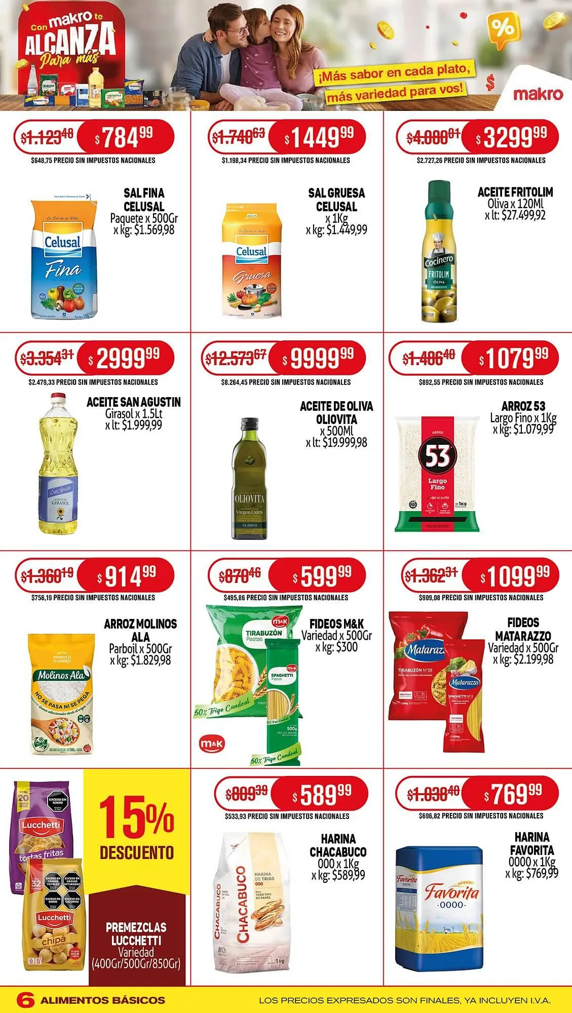 Ofertas de Catálogo Makro 3 de abril al 9 de abril 2025 - Página 6 del catálogo