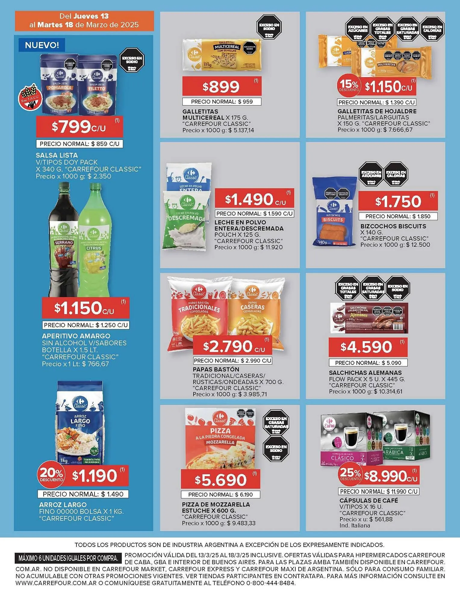 Ofertas de Catálogo Carrefour 13 de marzo al 18 de marzo 2025 - Página 9 del catálogo