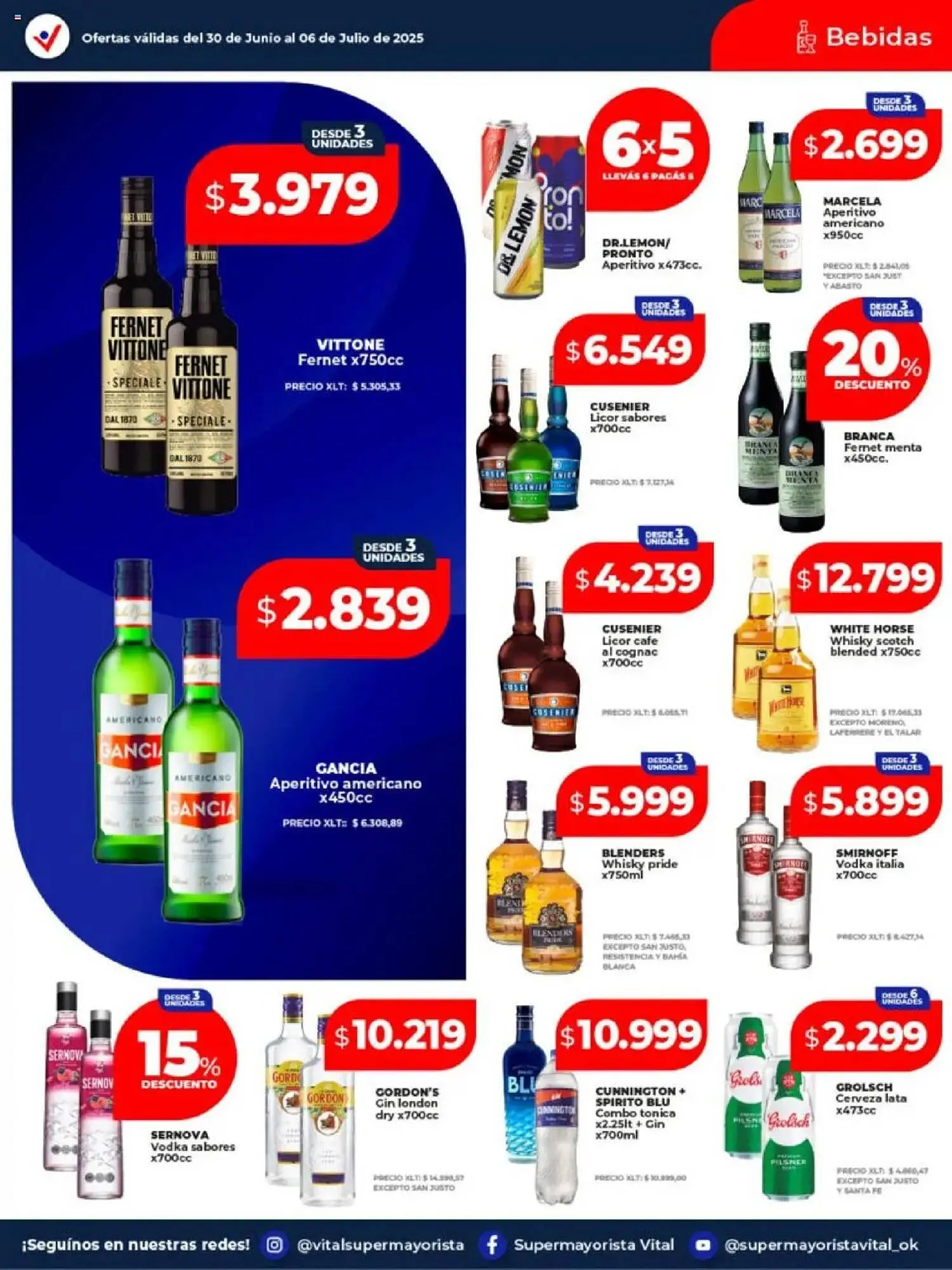 Ofertas de Catálogo Supermayorista Vital 30 de junio al 7 de julio 2025 - Página 11 del catálogo