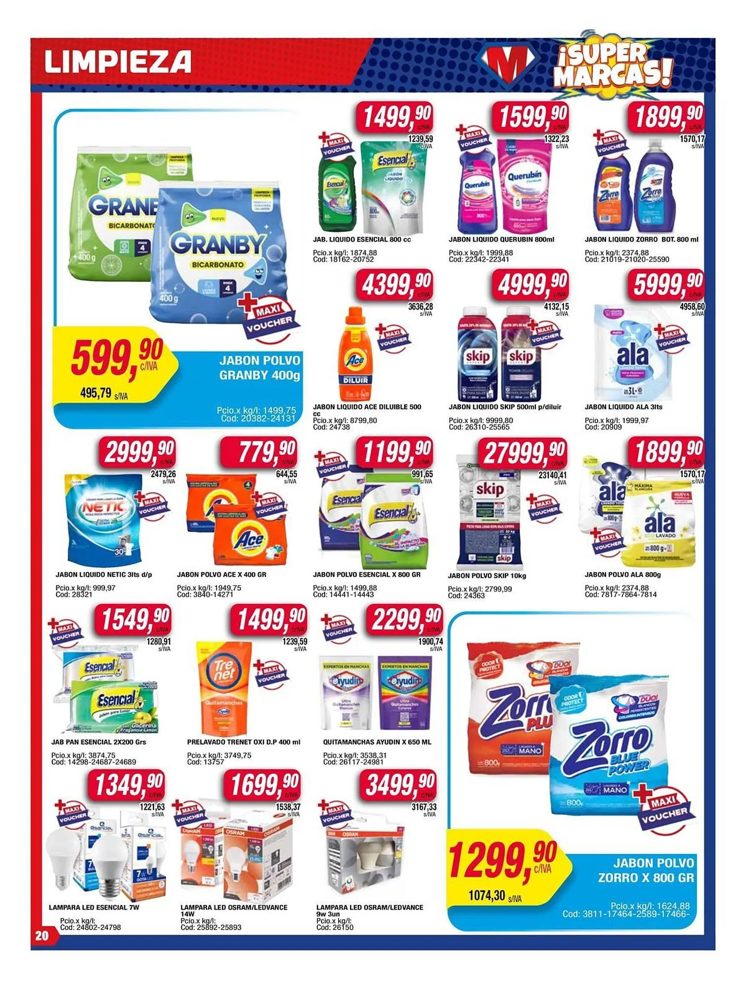 Ofertas de Catálogo Maxiconsumo 14 de julio al 21 de julio 2025 - Página 20 del catálogo