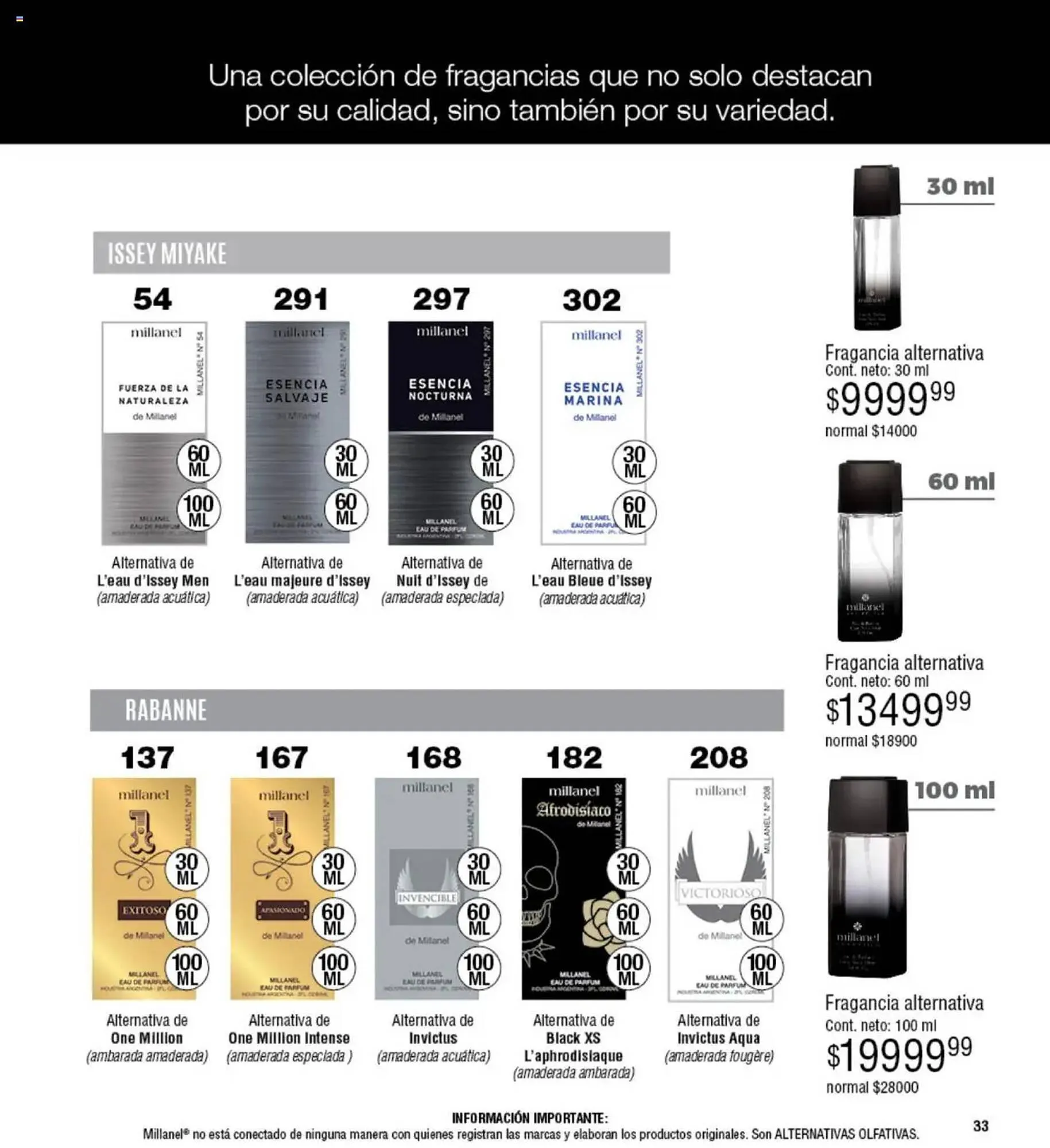 Ofertas de Catálogo Millanel Cosmética 21 de julio al 18 de agosto 2025 - Página 33 del catálogo