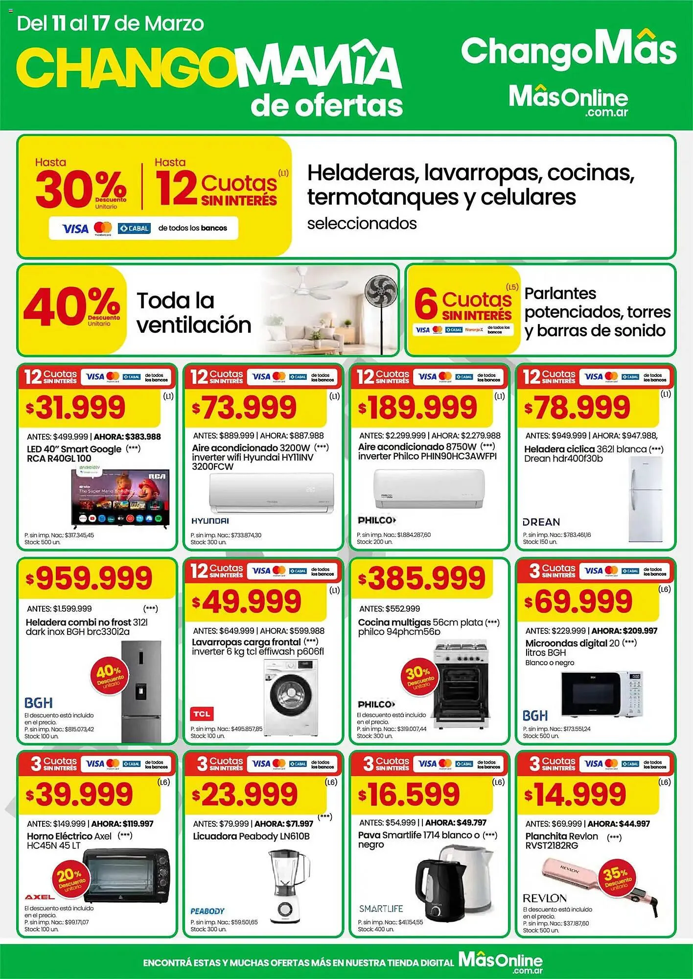 Ofertas de Catálogo Changomas 11 de marzo al 17 de marzo 2026 - Página 8 del catálogo