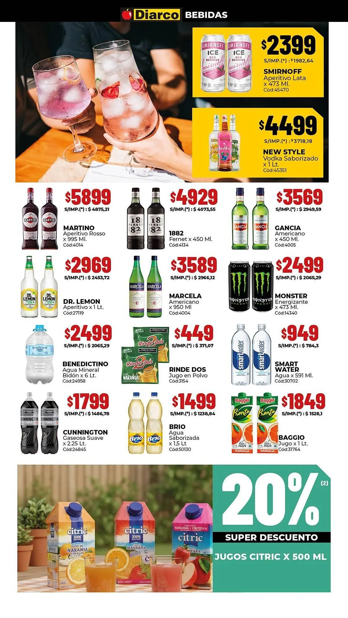 Ofertas de Catálogo Diarco 6 de abril al 10 de abril 2026 - Página 8 del catálogo