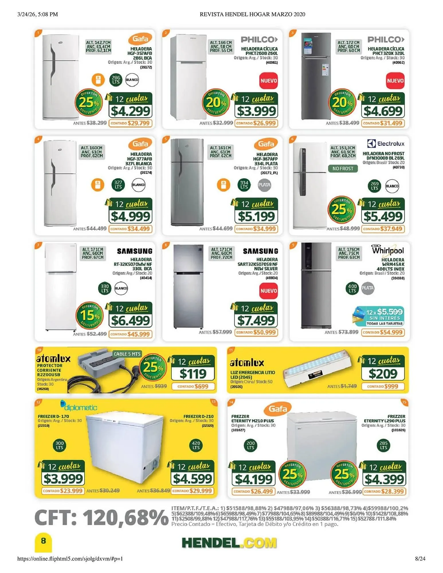 Ofertas de Catálogo Hendel 24 de marzo al 31 de marzo 2026 - Página 8 del catálogo