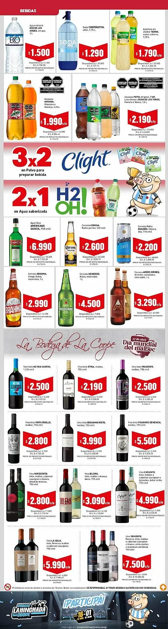 Ofertas de Catálogo Cooperativa Obrera 16 de abril al 29 de abril 2026 - Página 5 del catálogo