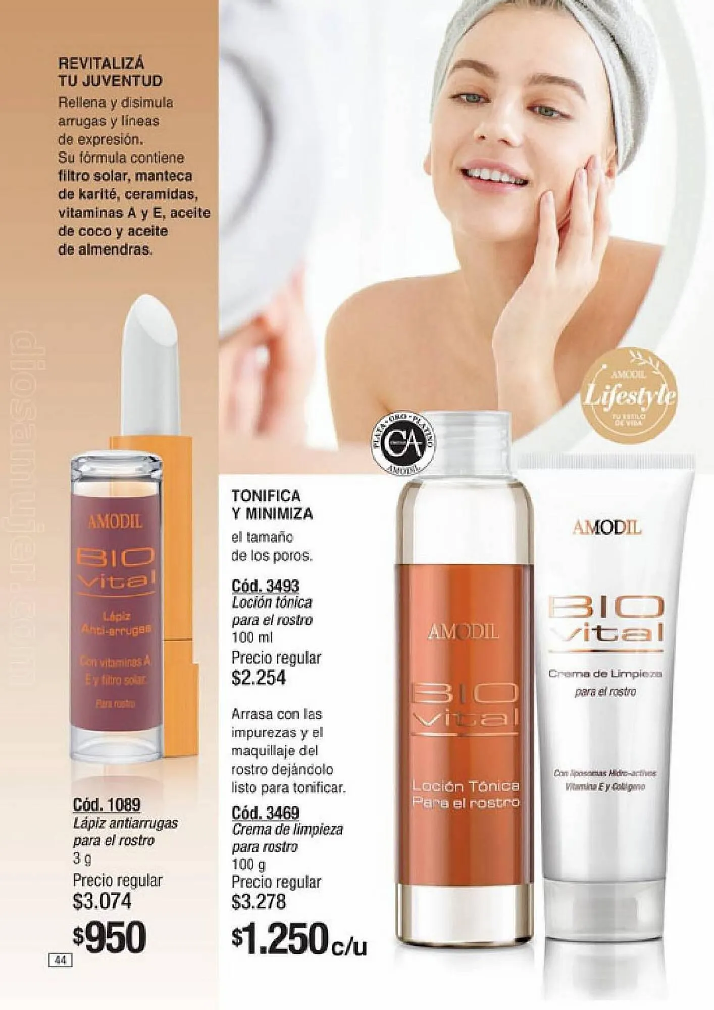 Ofertas de Catálogo Amodil 10 de agosto al 4 de septiembre 2023 - Página 44 del catálogo
