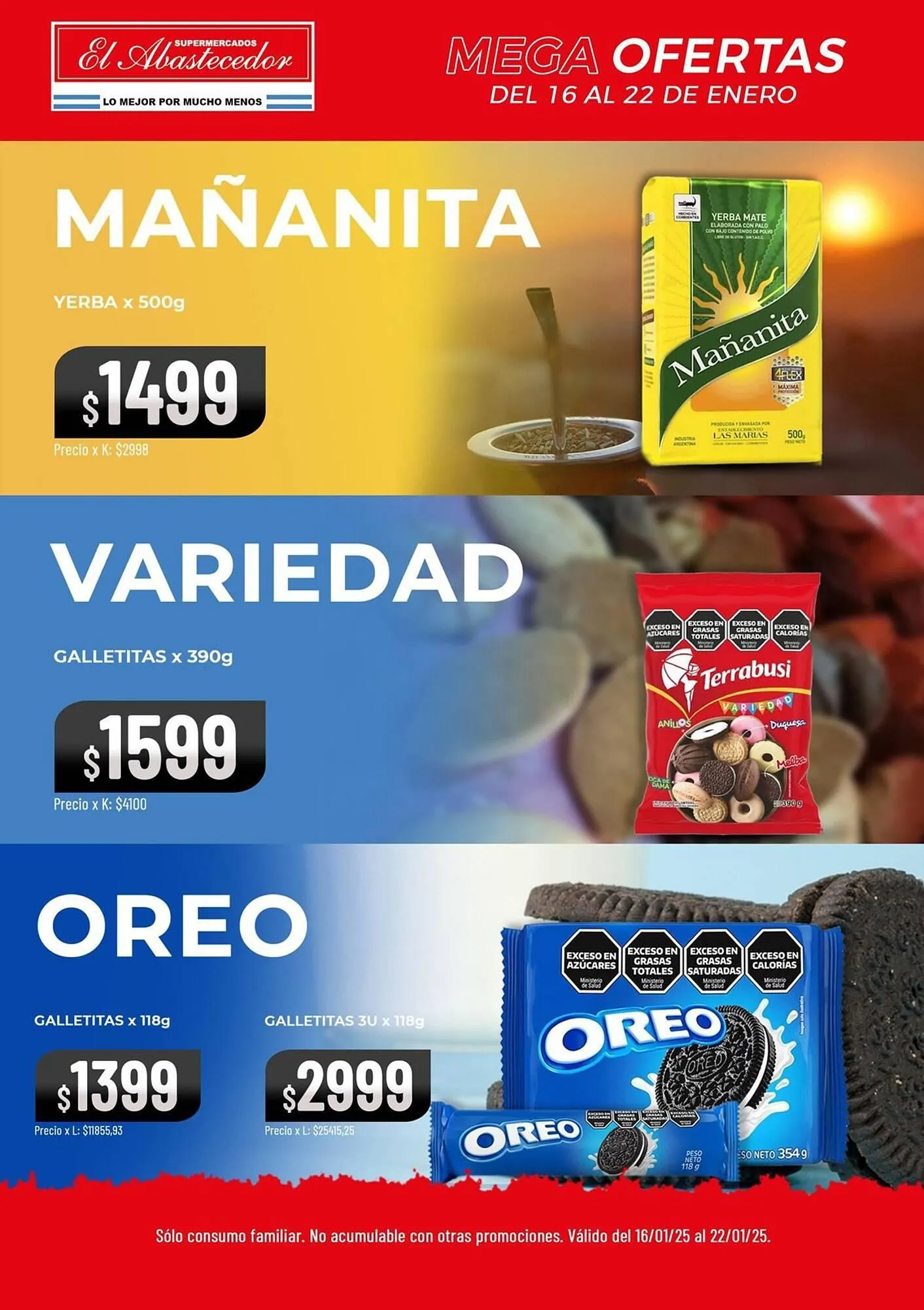 Ofertas de Catálogo El Abastecedor 16 de enero al 24 de enero 2025 - Página 3 del catálogo