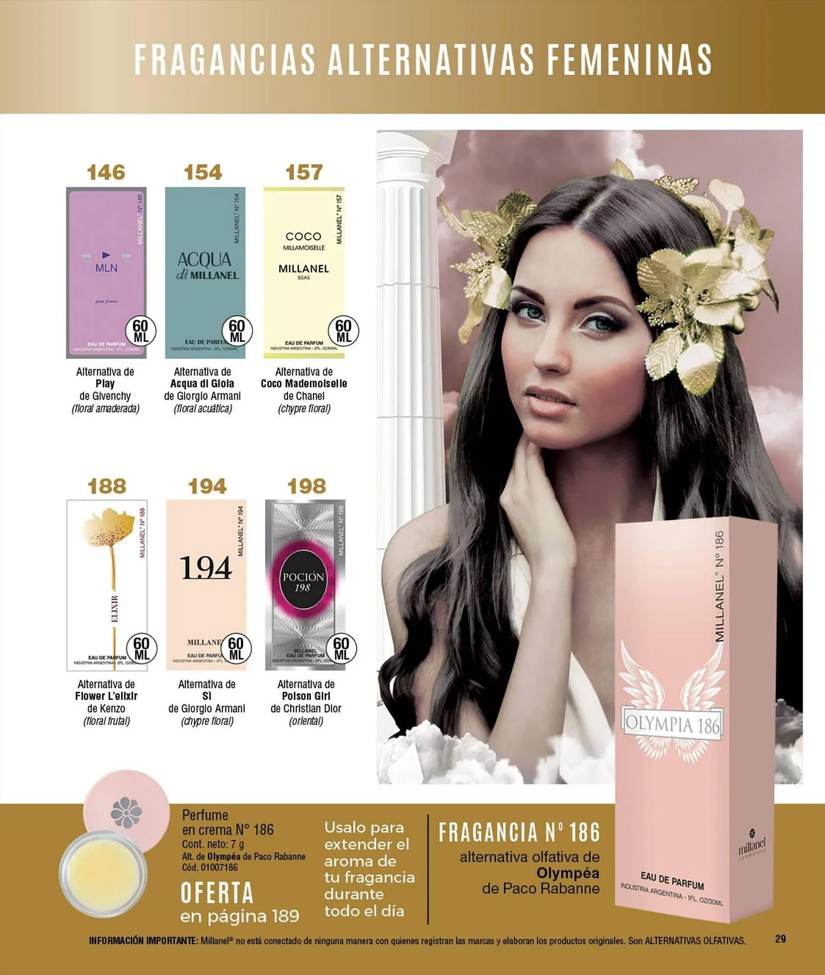 Ofertas de Catálogo Millanel Cosmética 18 de septiembre al 15 de octubre 2023 - Página 29 del catálogo