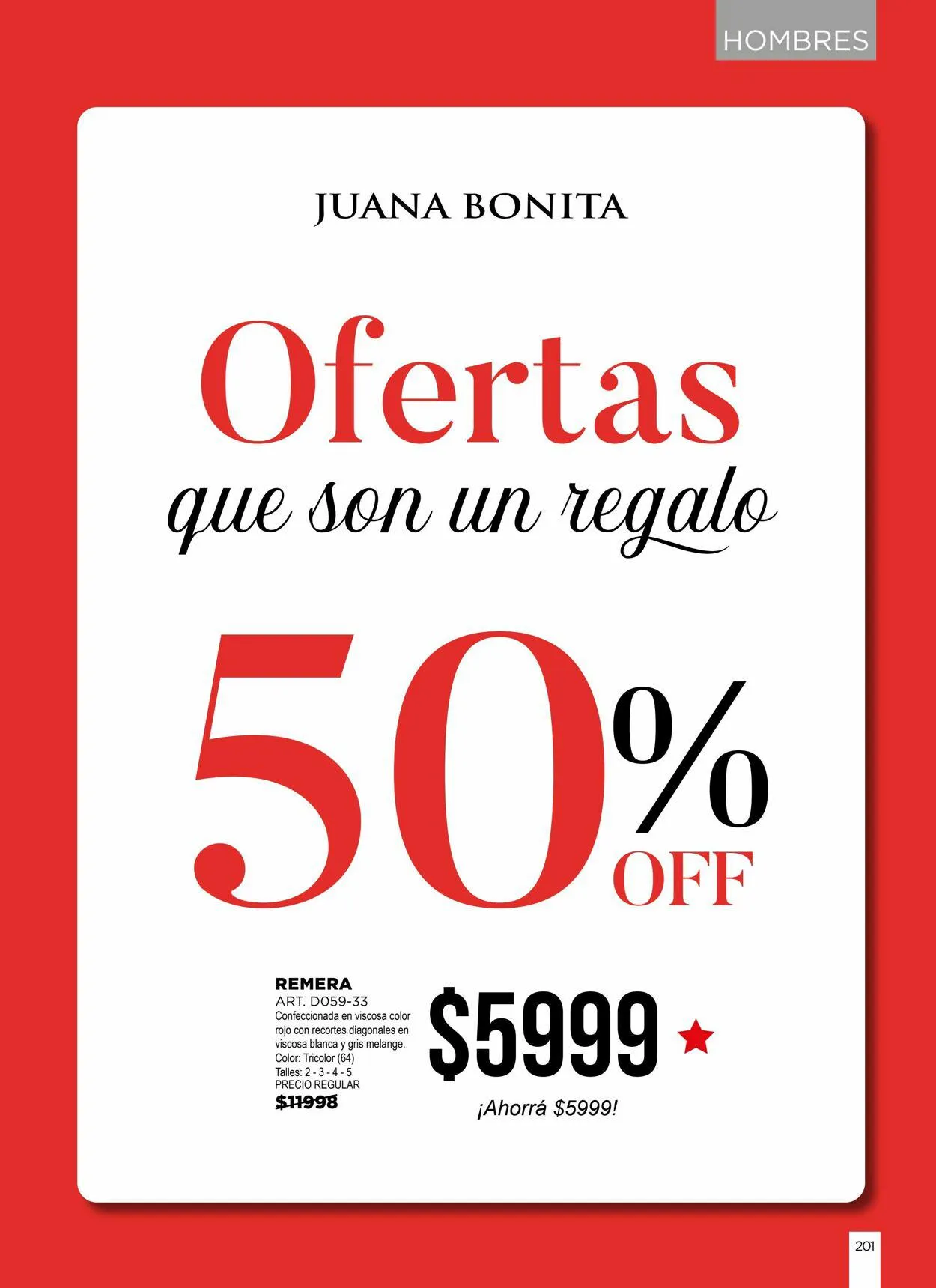Ofertas de Juana Bonita 7 de septiembre al 30 de septiembre 2023 - Página 201 del catálogo