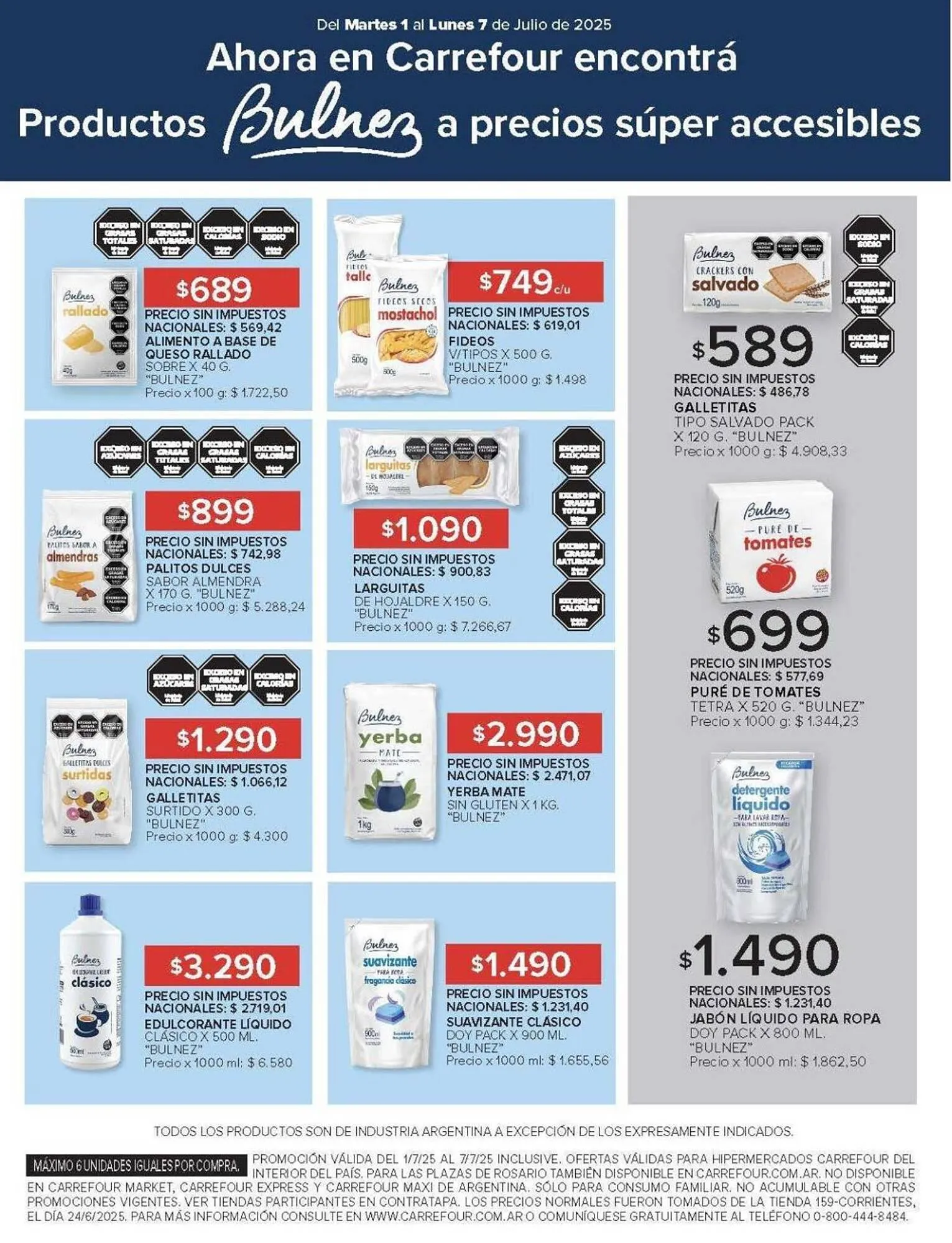 Ofertas de Catálogo Carrefour 1 de julio al 8 de julio 2025 - Página 13 del catálogo