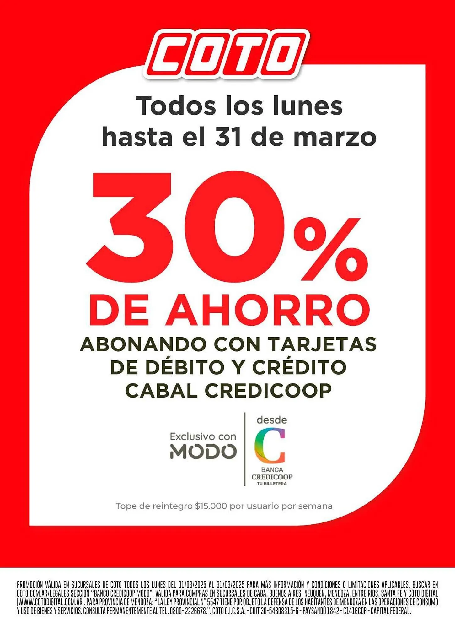 Ofertas de Catálogo Coto 10 de marzo al 31 de marzo 2025 - Página 2 del catálogo