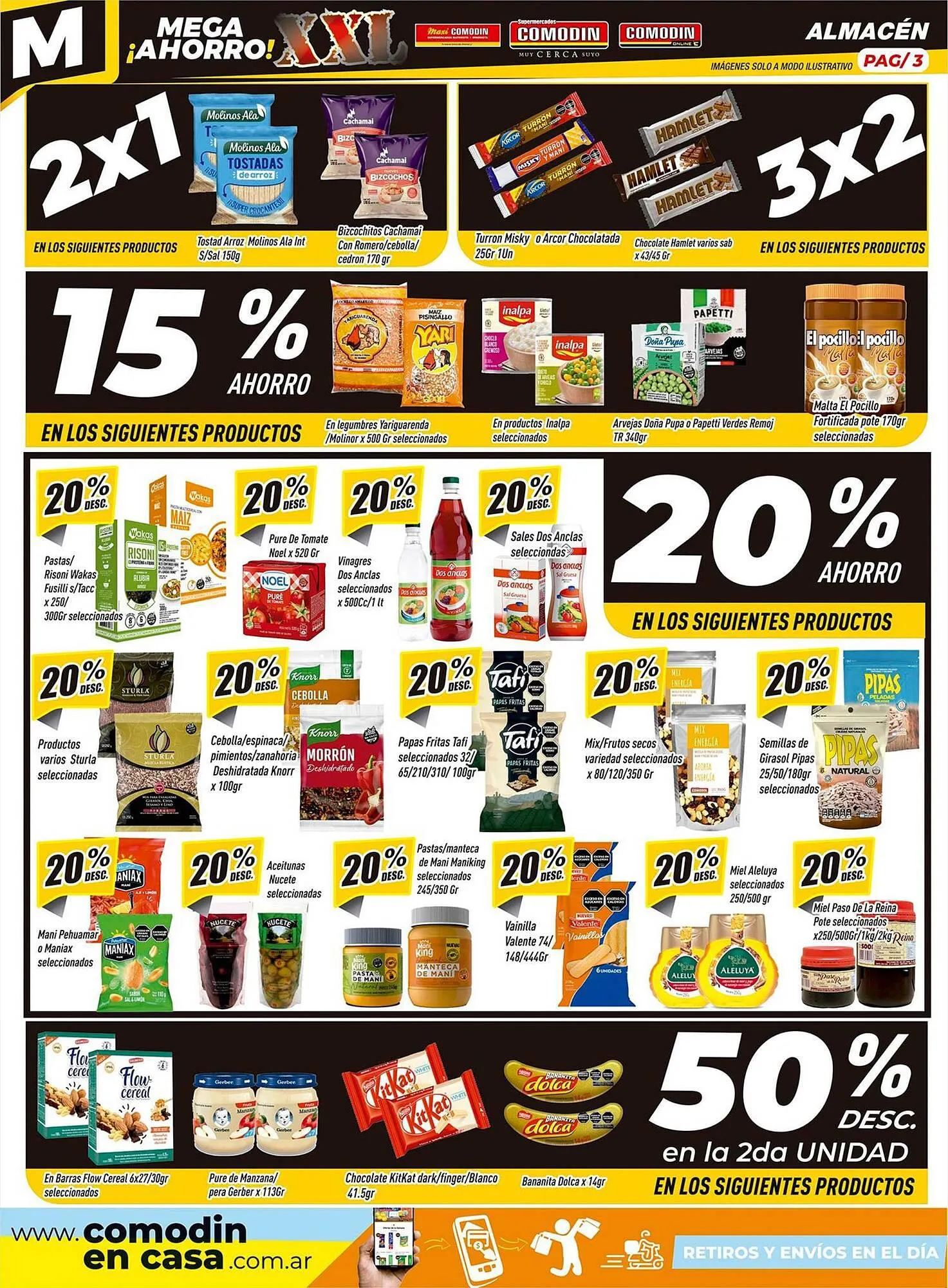 Ofertas de Catálogo Supermercados Comodin 1 de septiembre al 10 de septiembre 2023 - Página 3 del catálogo